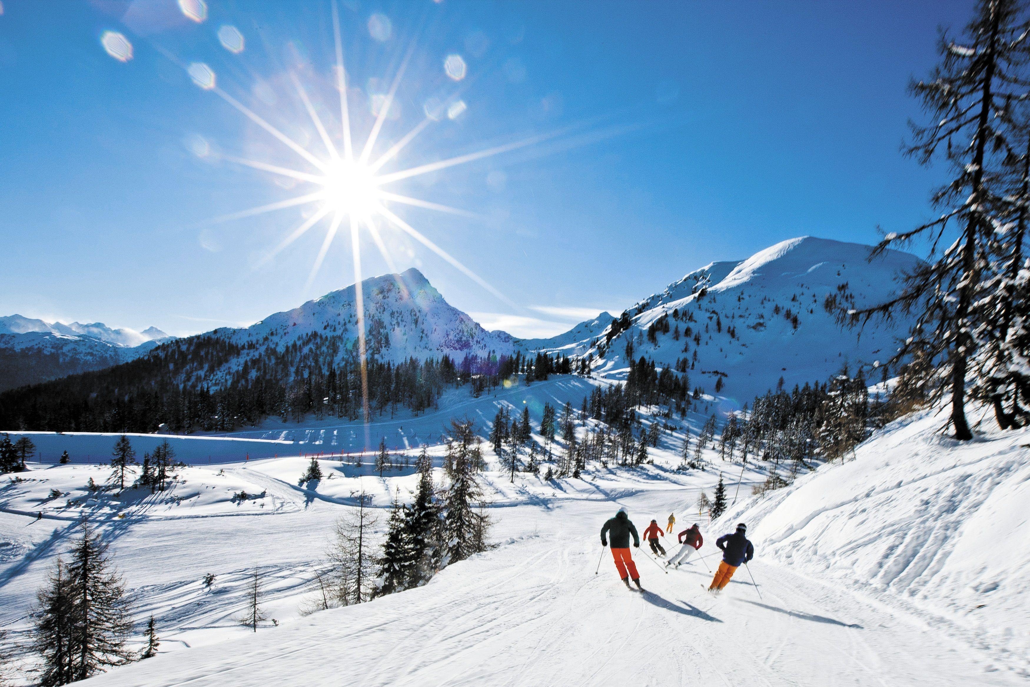 Skifahren, Sport, Schnee, Winter, Bergabfahrt, 3500x2340 HD Desktop