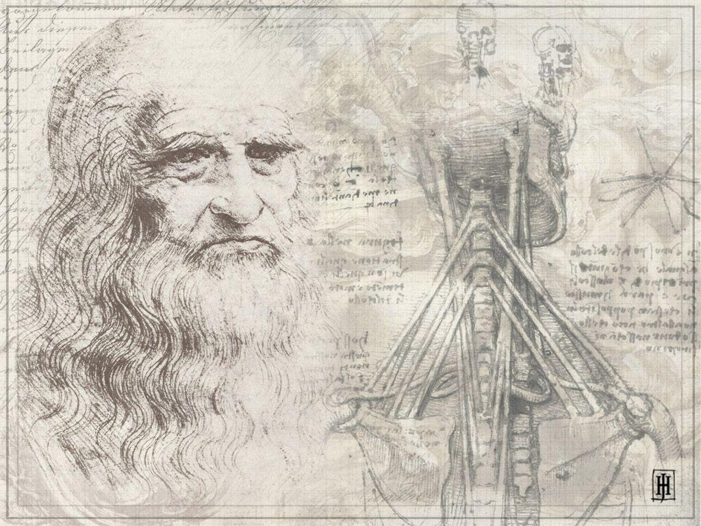 Leonardo da Vinci, Renaissance, Künstler, Erfinder, 1030x770 HD Desktop