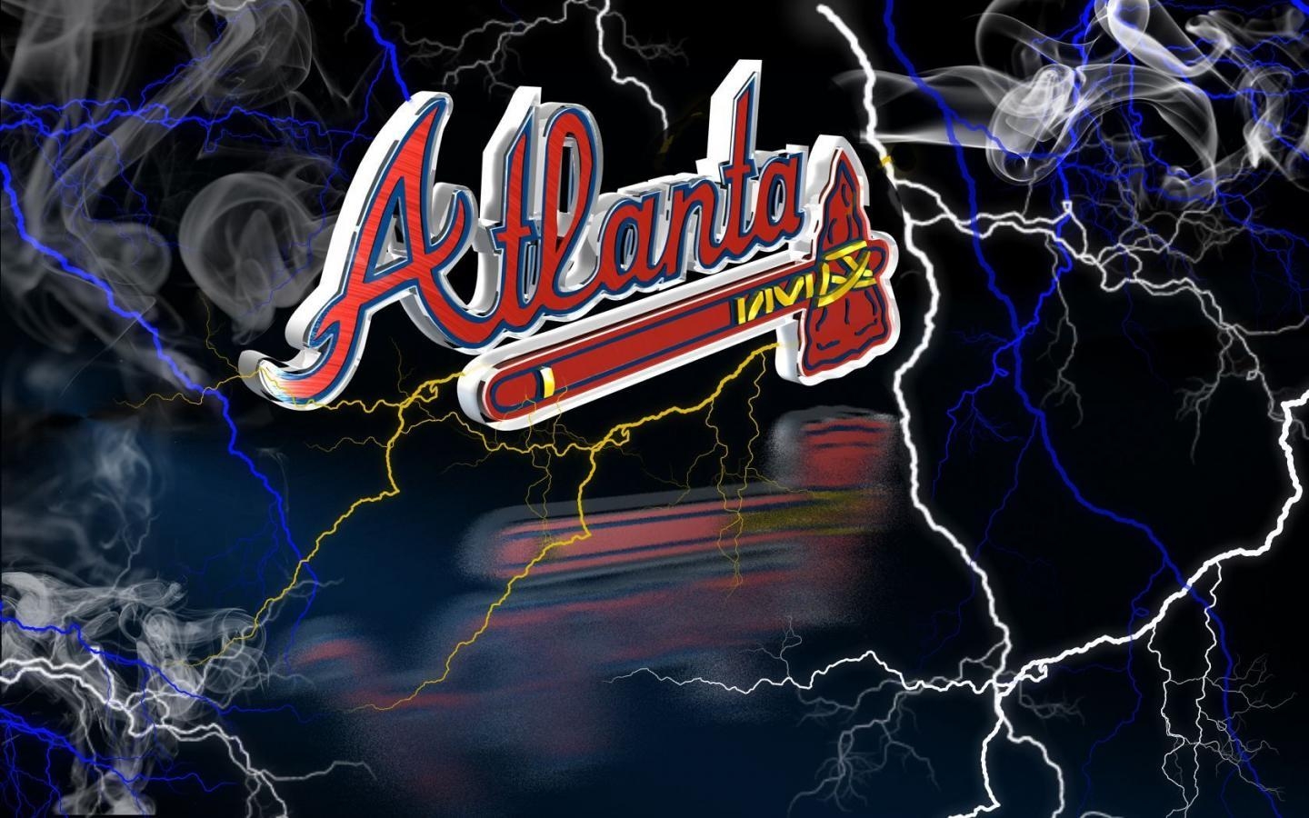 Atlanta Braves, 9x1050, Wallpaper, Baseball, Sportfan, 1440x900 HD Desktop