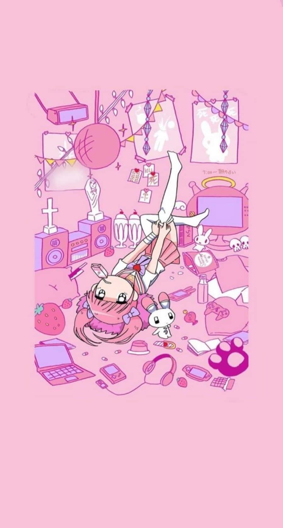 Ästhetisch, Rosa, Kawaii, Kostenlos, Download, 900x1680 HD Handy