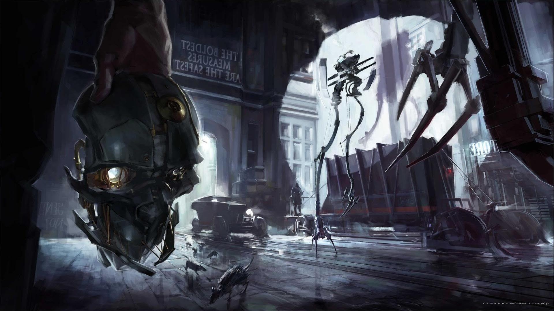 Dishonored, Gaming, Videospiele, Hintergrund, Artwork, 1920x1080 Full HD Desktop