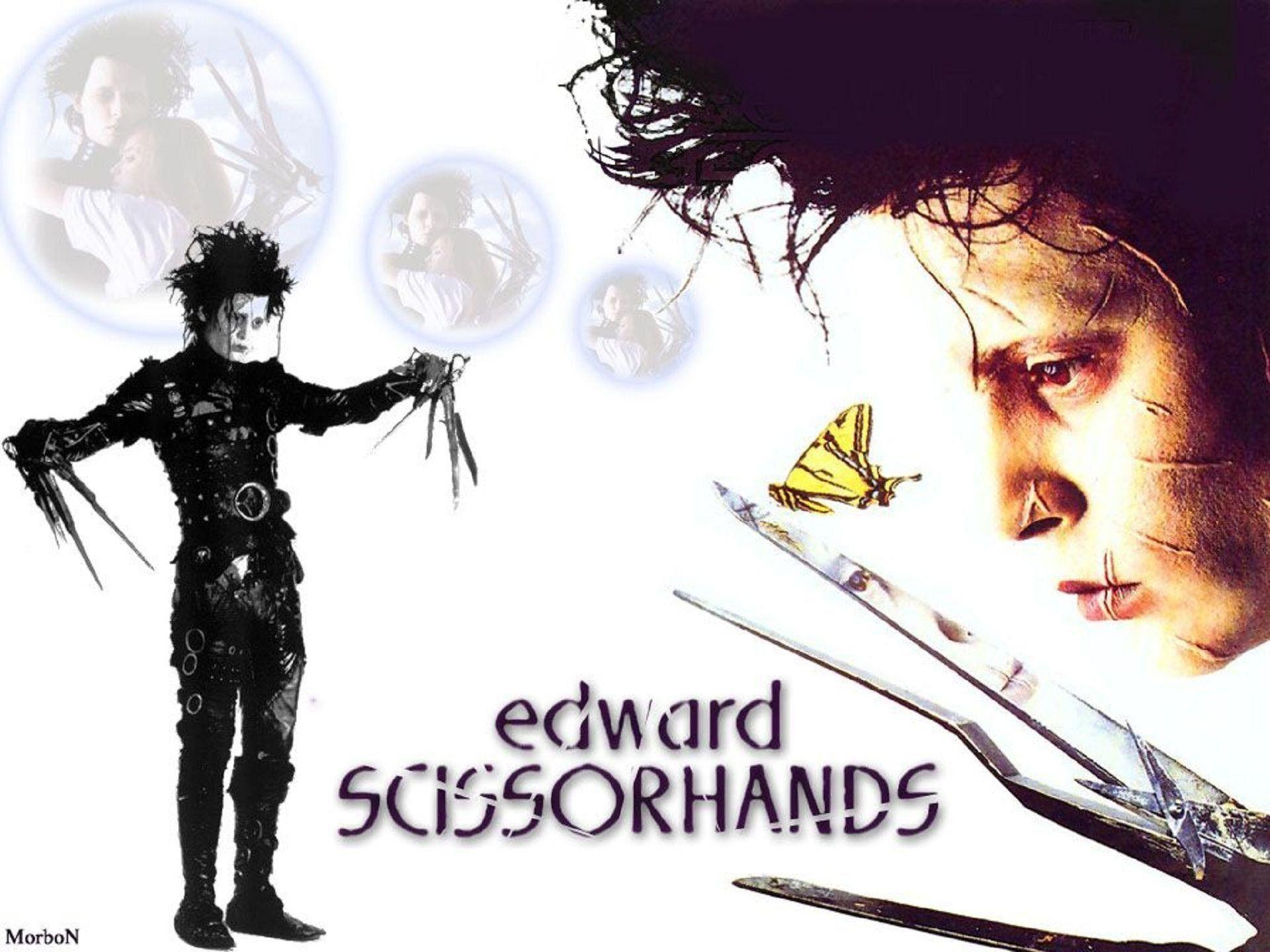 Edward Scissorhands, Classic, Fantasyfilm, Tim Burton, Design, 1920x1440 HD Desktop