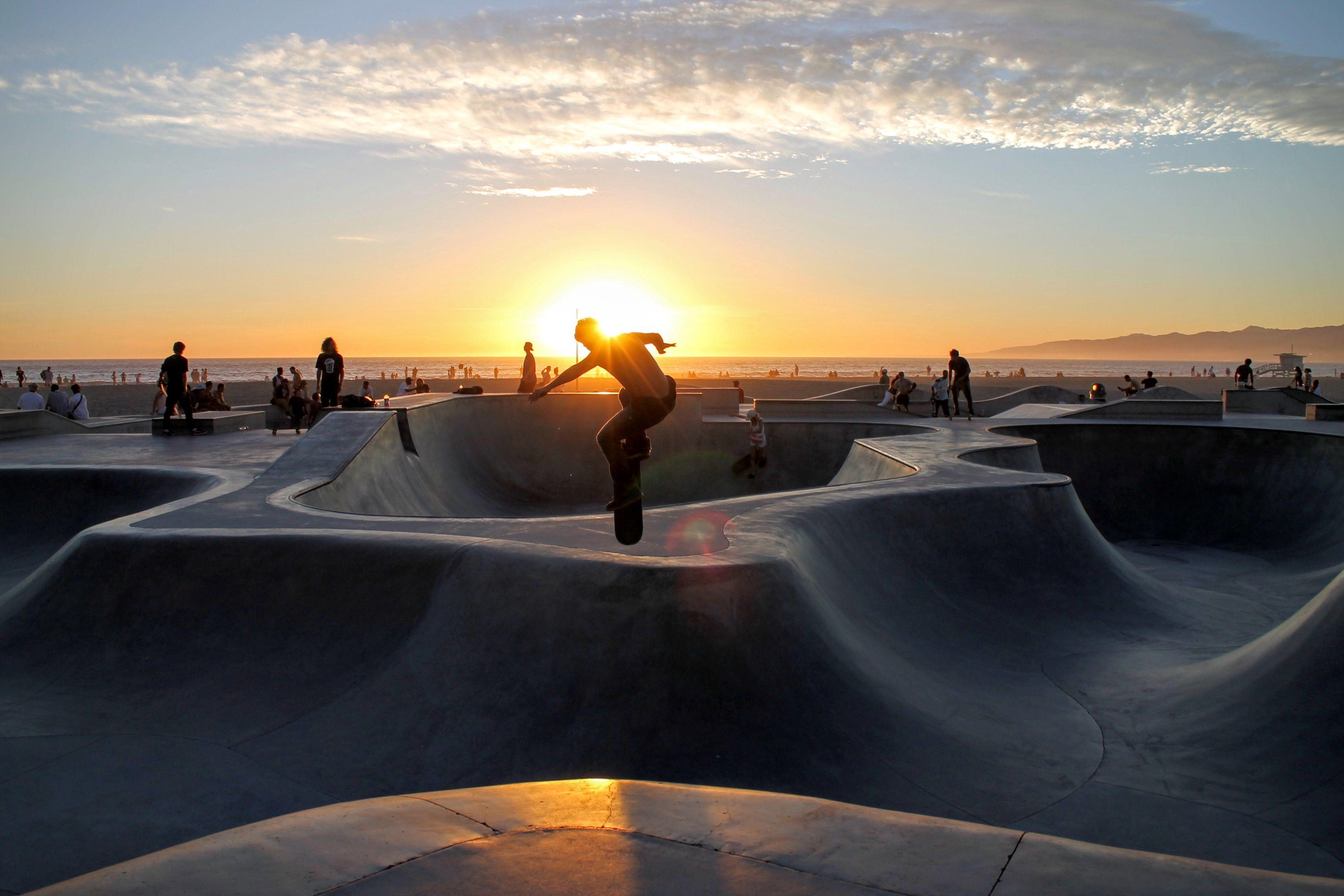 Skateboarding, Sprung, Wolken, Stil, Luft, 4030x2690 4K Desktop