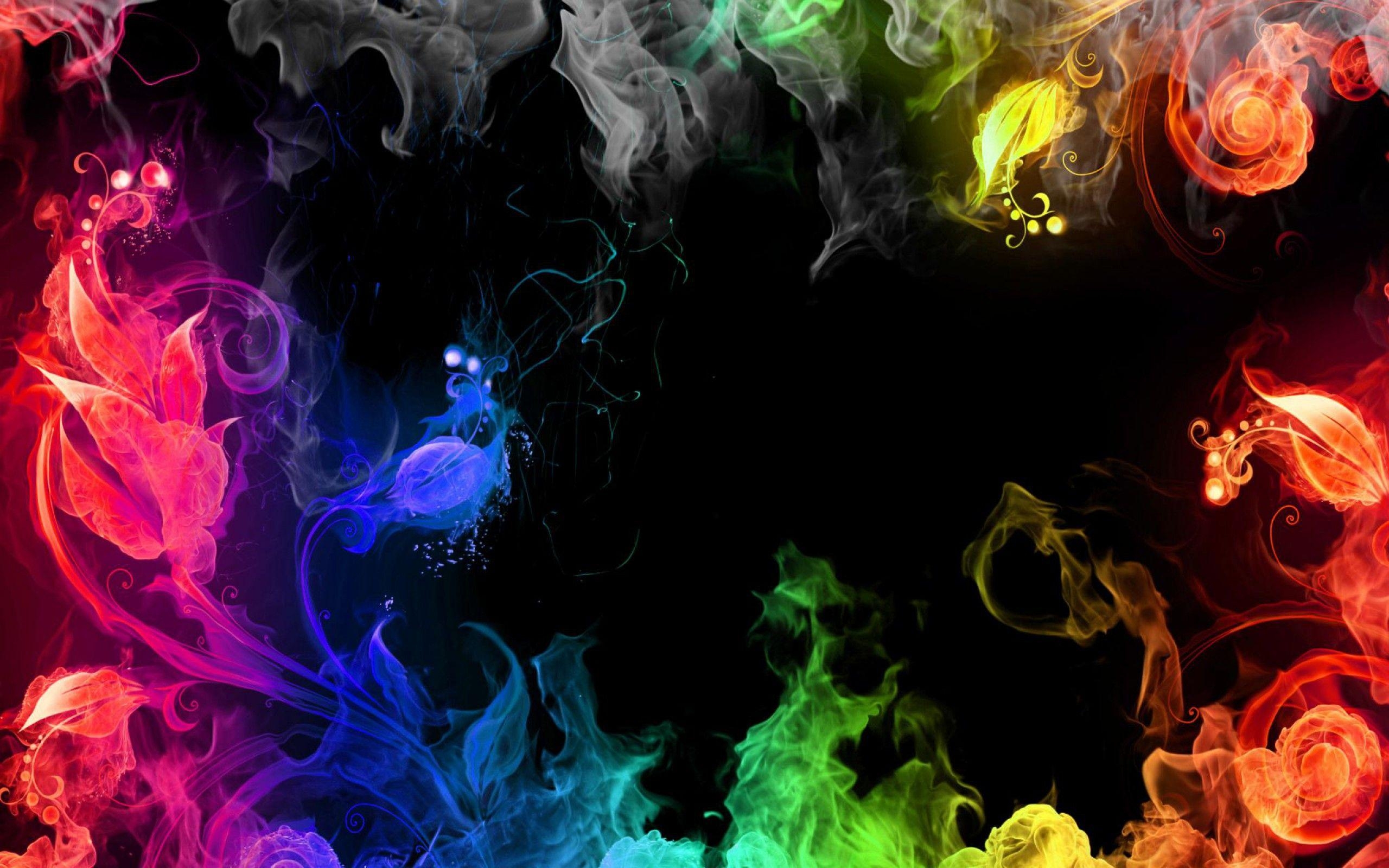 Regenbogenfarben, Feuer, Hintergrundbild, x1600, Farbe, 2560x1600 HD Desktop