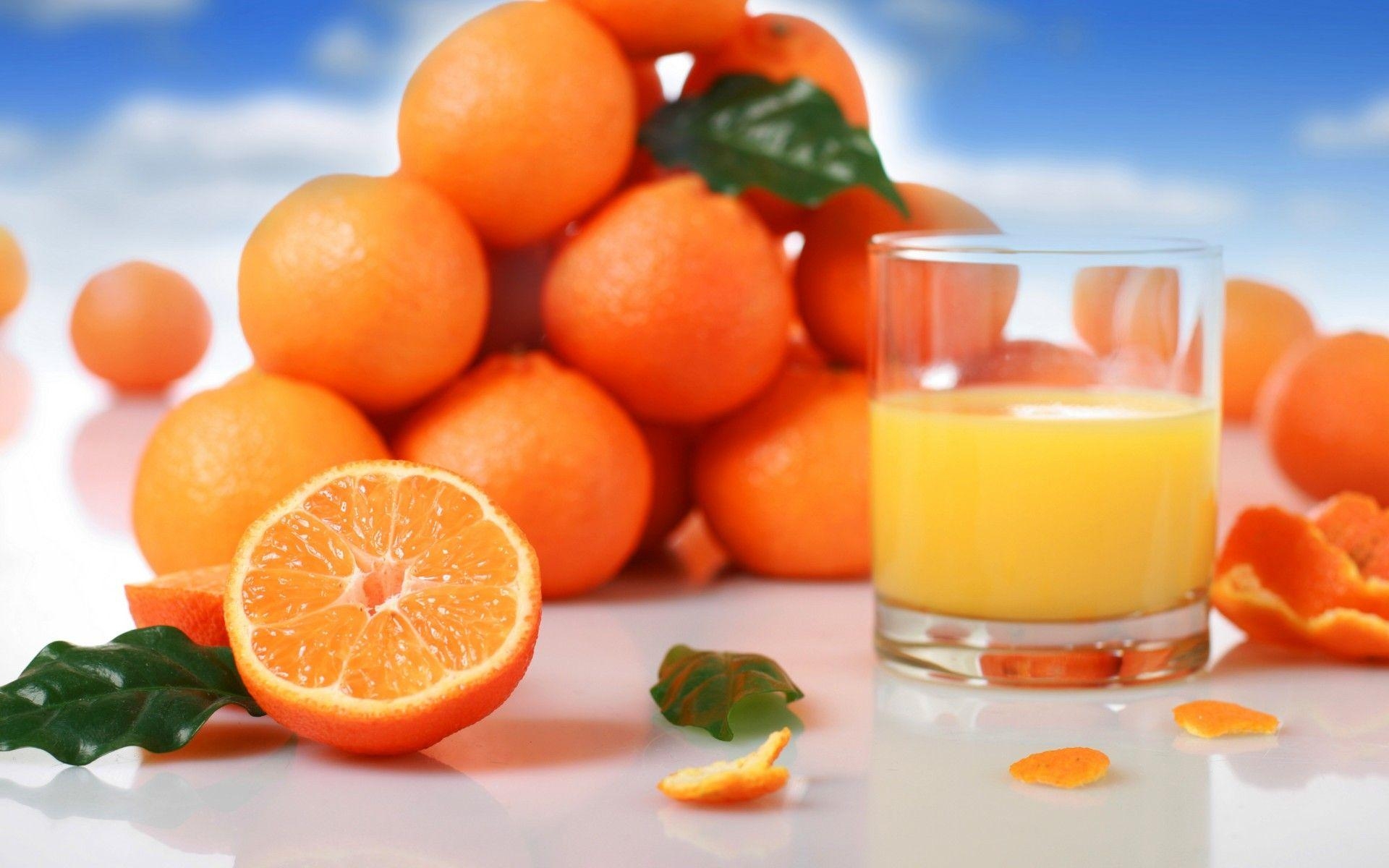 Gratis Orangensaft Bild Erfrischend Hintergrund, 1920x1200 HD Desktop