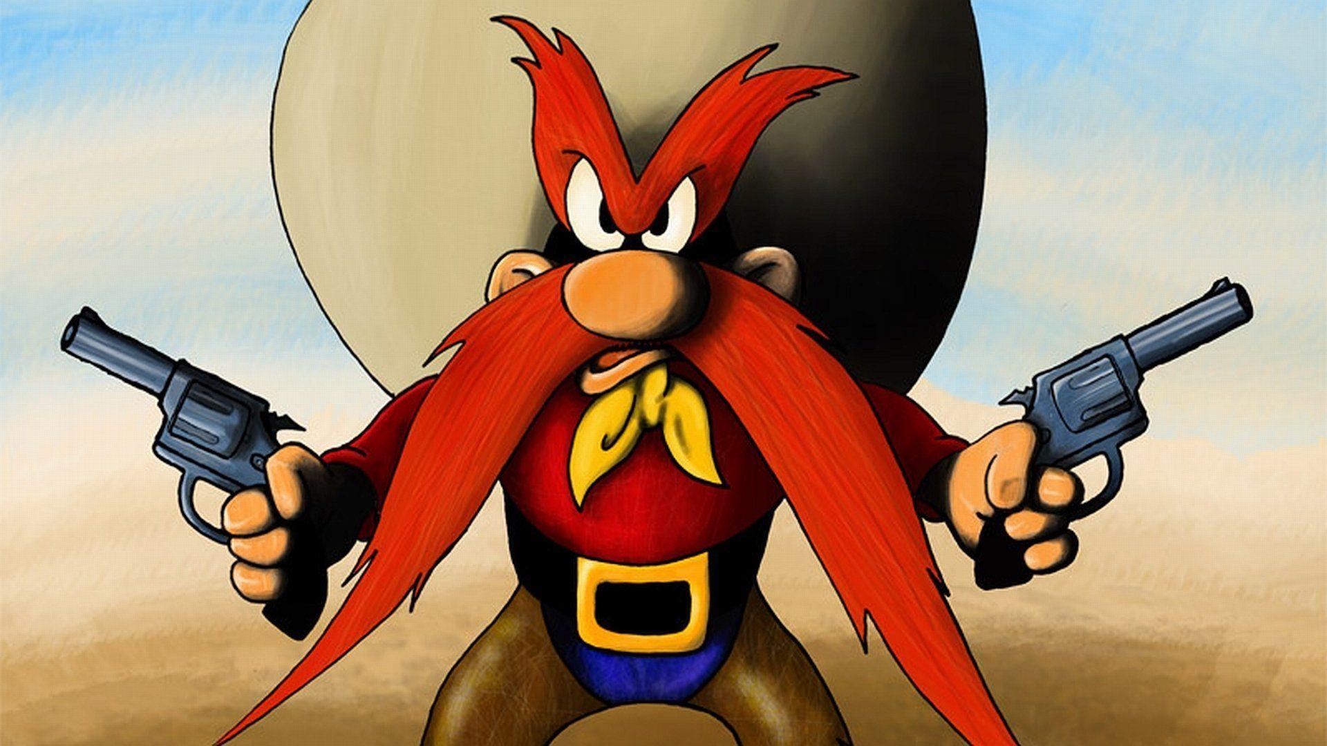 Yosemite Sam, Cartoon, Hintergrund, Charakter, Bild, 1920x1080 Full HD Desktop