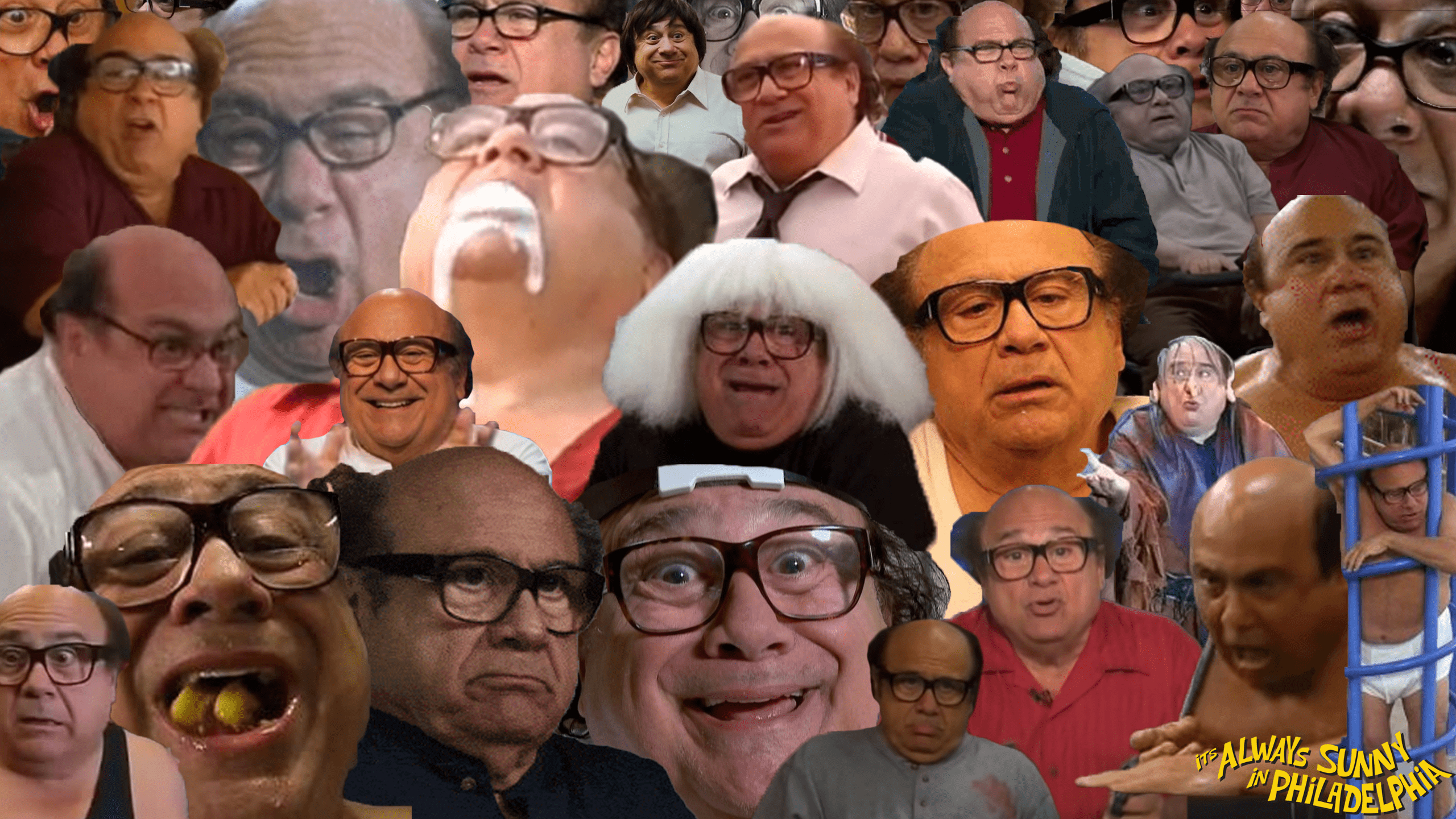 Danny DeVito, Frank Reynolds, Kostenlose Bilder, Schauspieler, Komödie, 2560x1440 HD Desktop