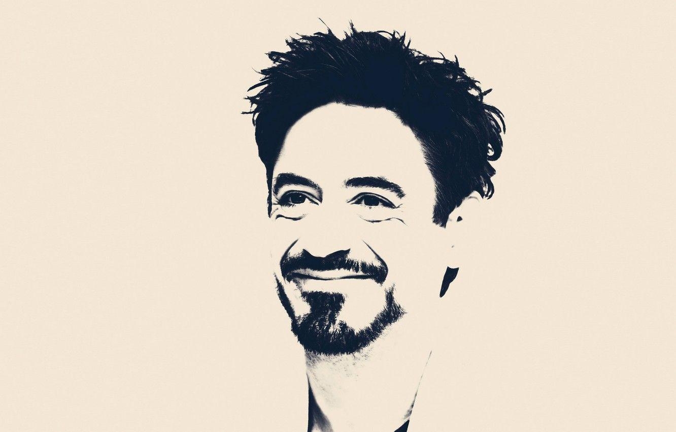 Robert Downey Jr, Portrait, Kunst, Bild, Desktop, 1340x850 HD Desktop