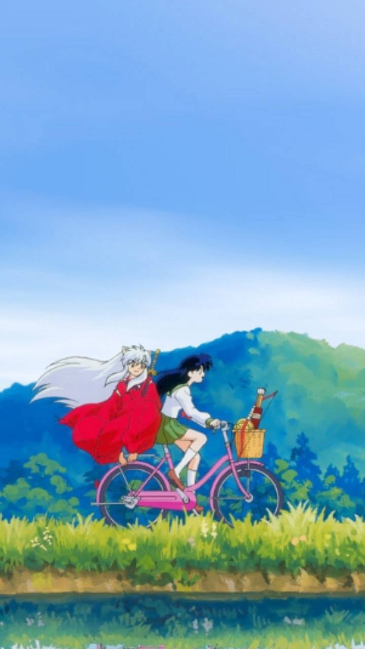 Inuyasha, Kagome, Anime, Bild, Wandbild, 720x1280 HD Handy