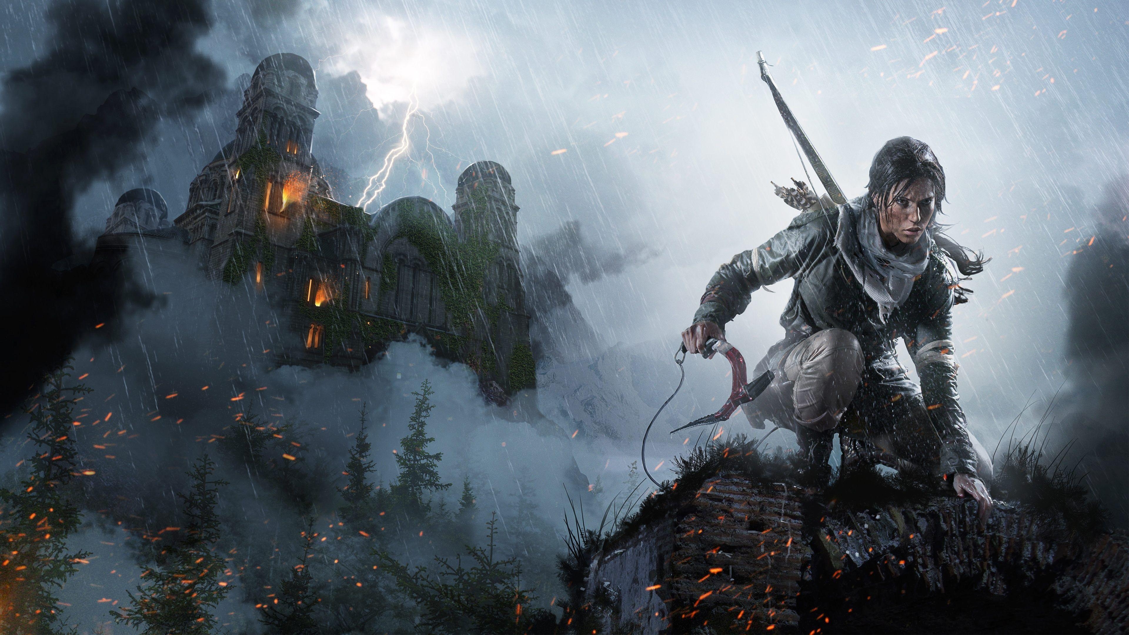 Rise of Tomb Raider, Gaming, Cool, Abenteuer, Action, 3840x2160 4K Desktop