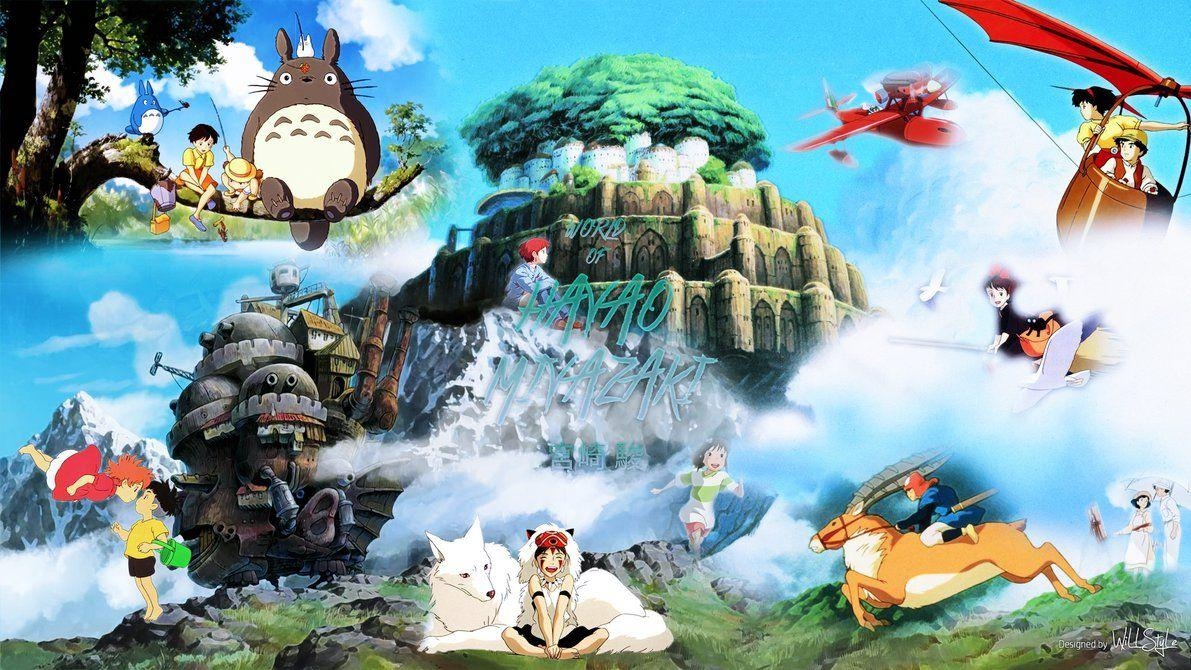 Welt, Hayao Miyazaki, Anime, Studio Ghibli, 1200x670 HD Desktop