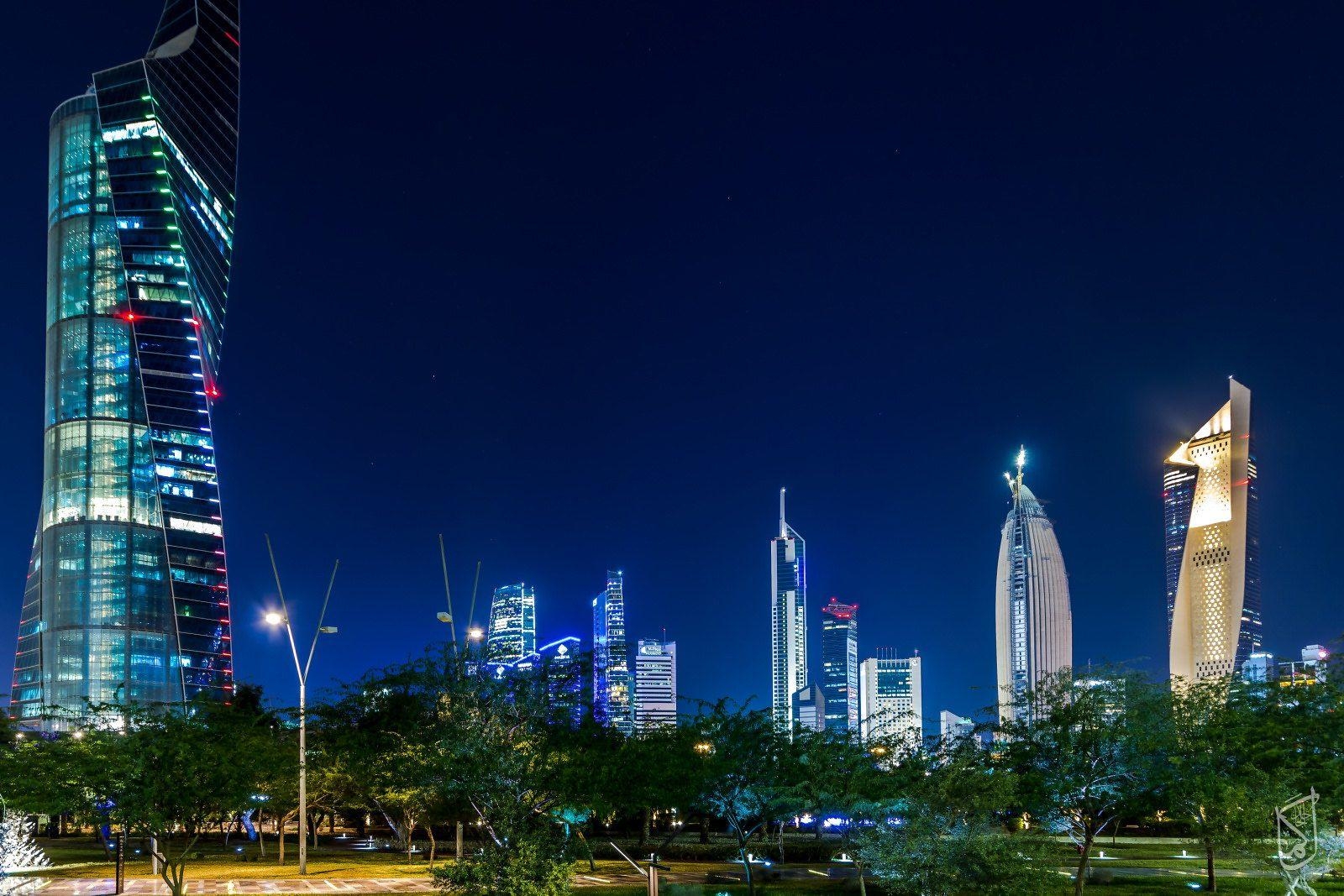 Kuwait Stadt, Desktop, Reisen, Naher Osten, Skyline, 1600x1070 HD Desktop