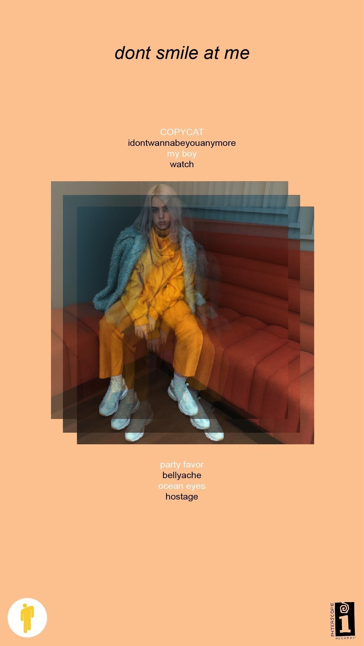 Billie Eilish, Musik, Hintergrund, Fans, Pop, 1200x2120 HD Handy