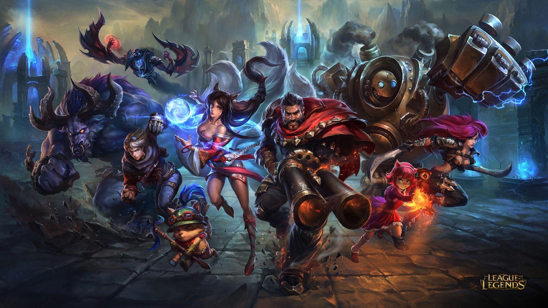 League of Legends, HD, Stundenlang, Kunstwerk, Bild, 1920x1080 Full HD Desktop