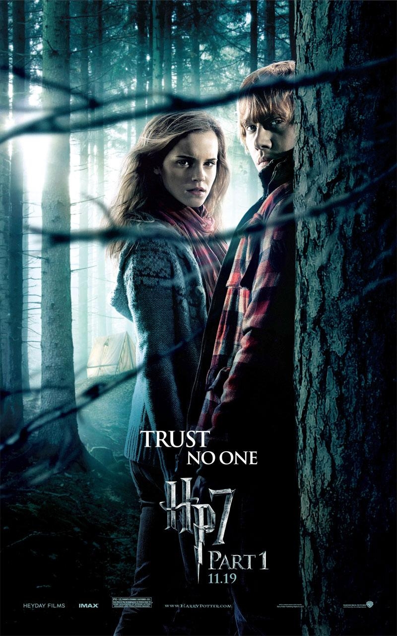 Harry Potter, Hermine Granger, Ron Weasley, Heiligtümer, Magie, 800x1280 HD Handy