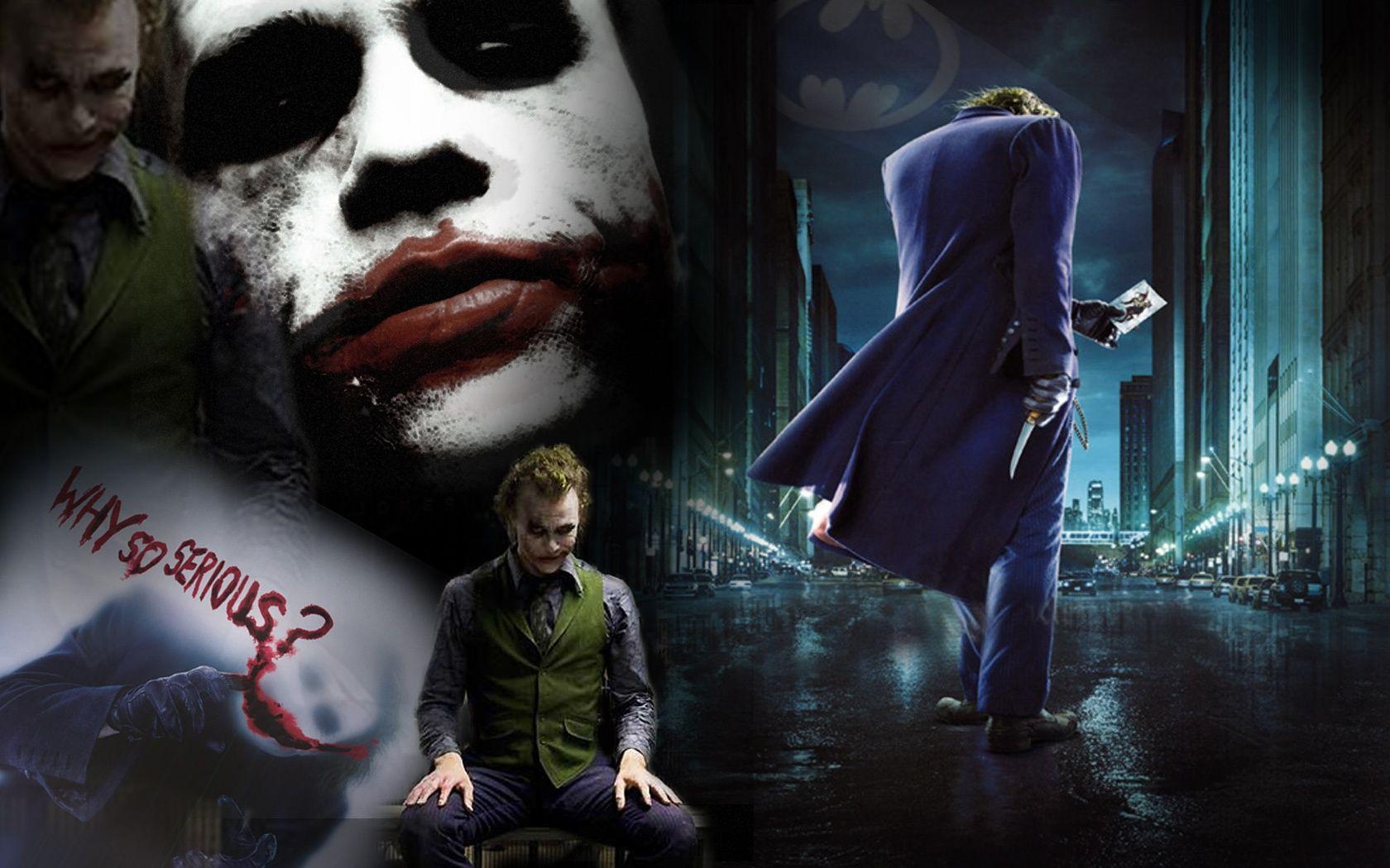 Heath Ledger, Joker, Wandbild, Kino, Ikonisch, 1680x1050 HD Desktop