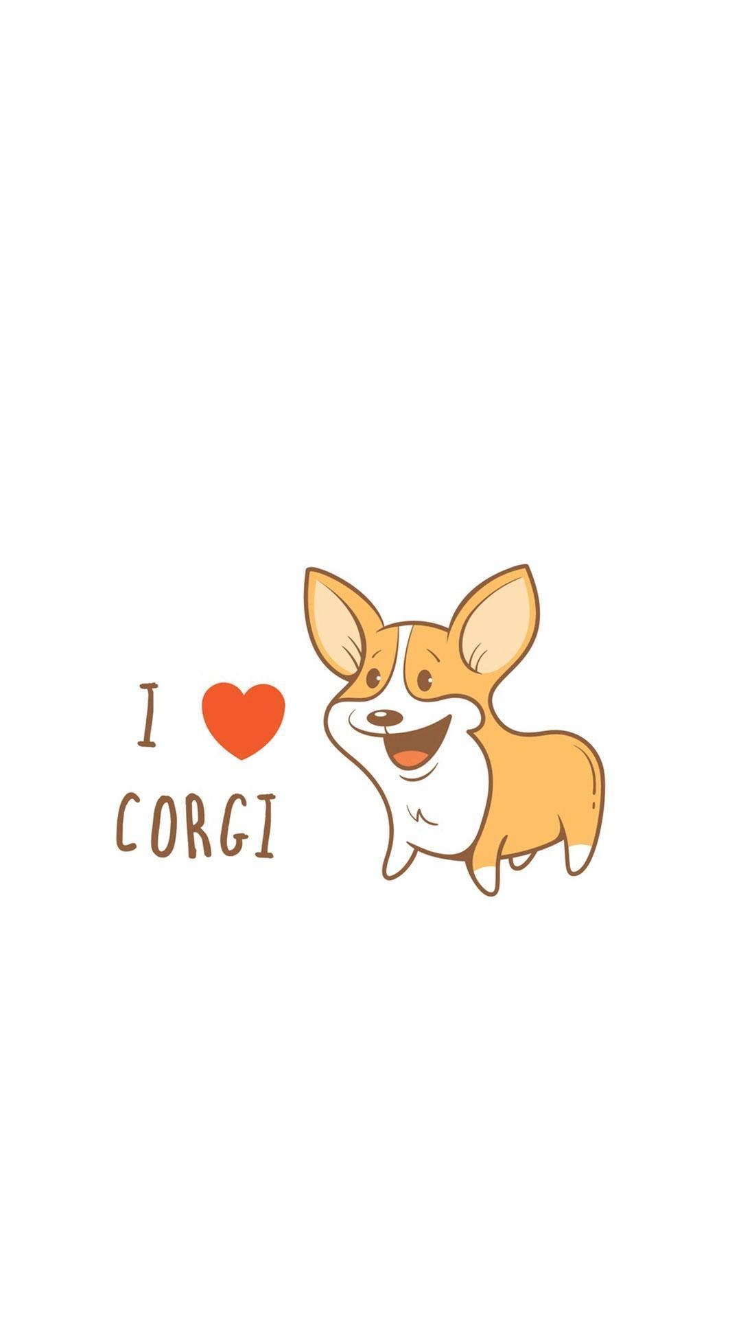 Süßer Corgi, Android, Handy, Hintergrund, Niedlich, 1080x1920 Full HD Handy