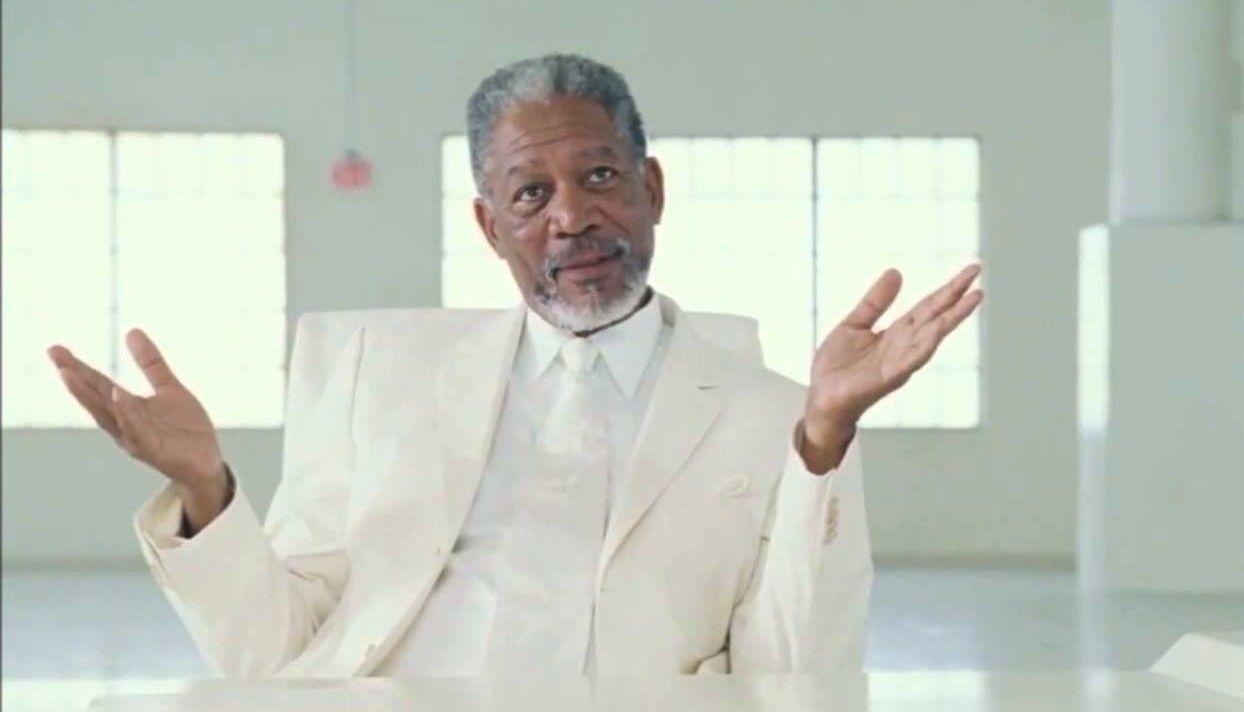 Morgan Freeman, Bild, Schauspieler, Filme, Porträt, 1250x720 HD Desktop