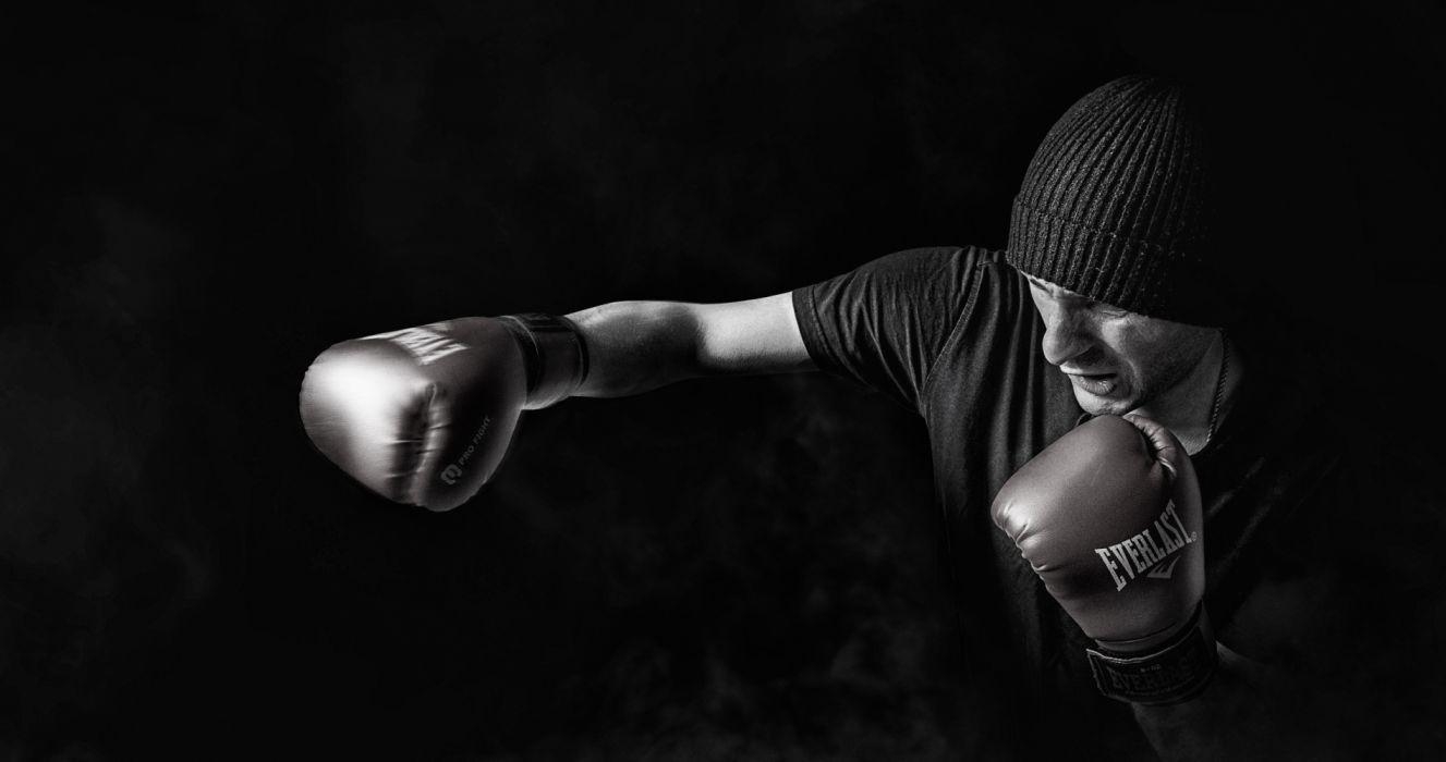 Boxhandschuhe, Mann, Training, Sportler, Bild, 1330x700 HD Desktop