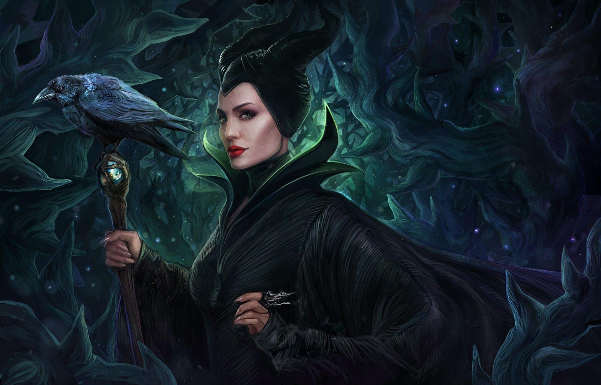 Disney, Maleficent, Bösewicht, Hintergrund, Film, 1920x1230 HD Desktop