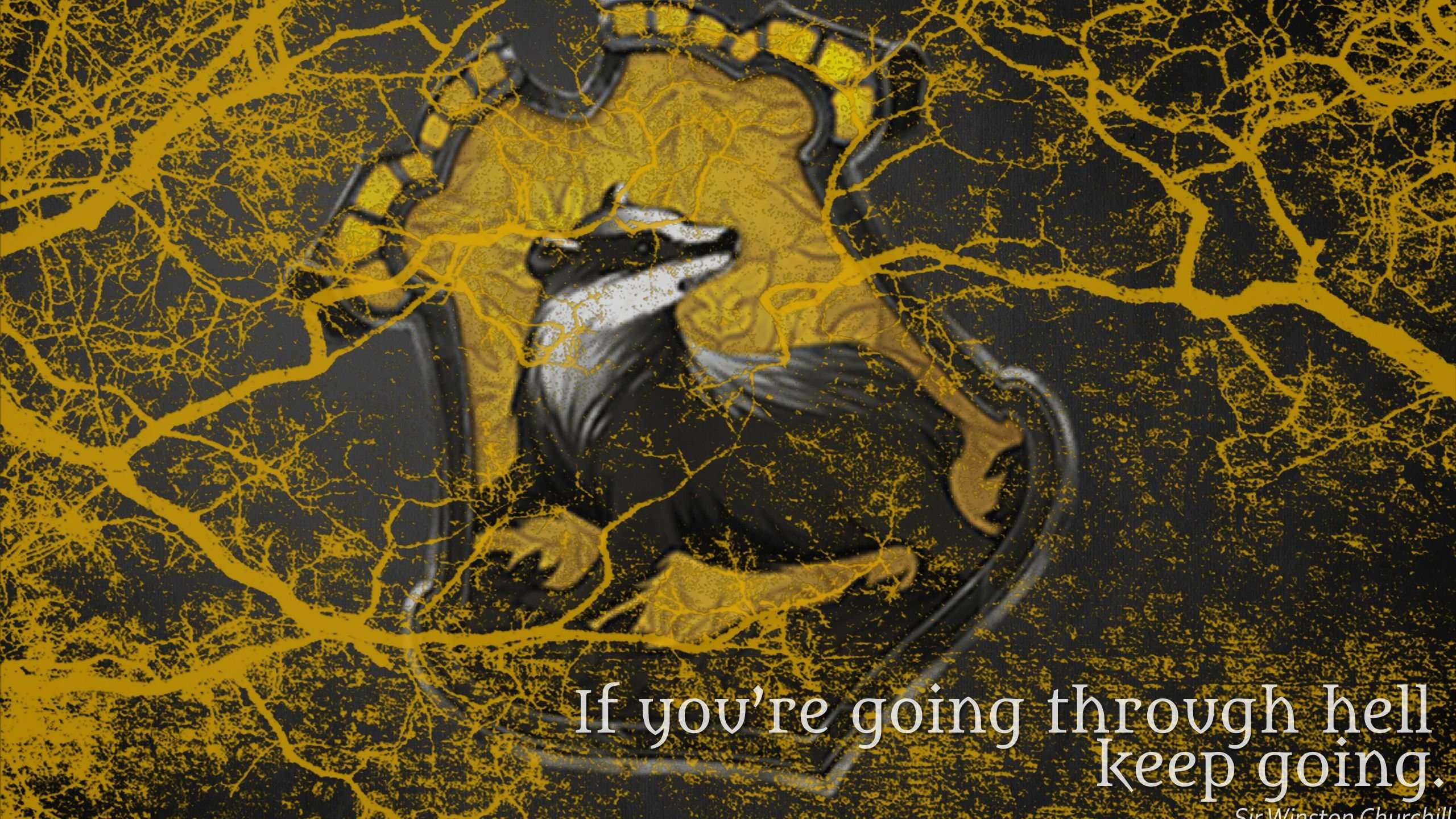 Hufflepuff, Hintergrund, HD, Desktop, Harry Potter, 2560x1440 HD Desktop