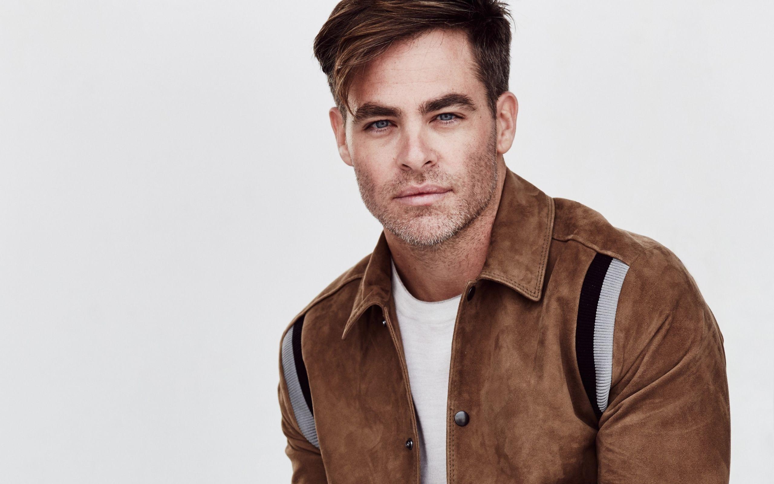 Chris Pine, Blaue Augen, Hollywood, Schauspieler, Hintergrund, 2560x1600 HD Desktop