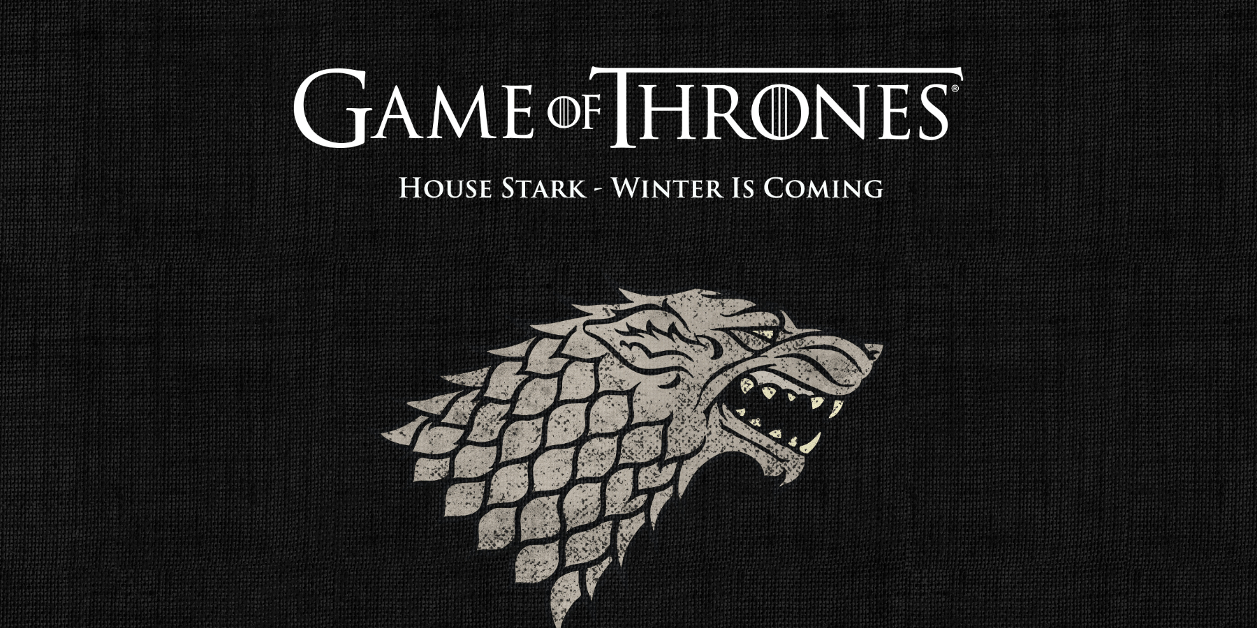 Haus Stark, Game of Thrones, Stolz, Eddard Stark, Winterfell, 1800x900 Dual Screen Desktop