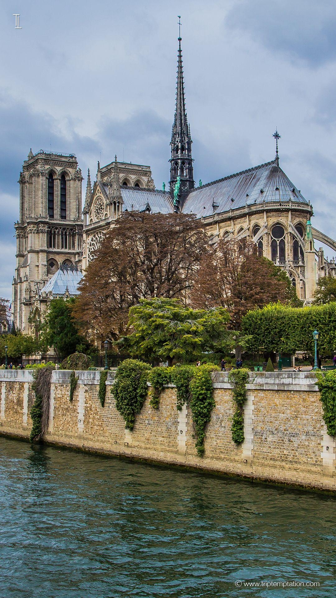 Notre Dame, Paris, iPhone 6, Plus, Herunterladen, 1080x1920 Full HD Handy