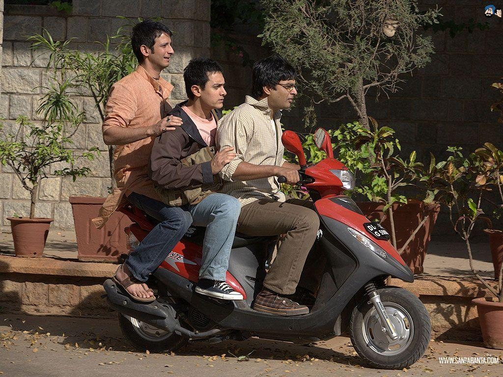 3 Idiots, Beste Bollywood Filme, Aamir Khan, 2009, Film, 1030x770 HD Desktop