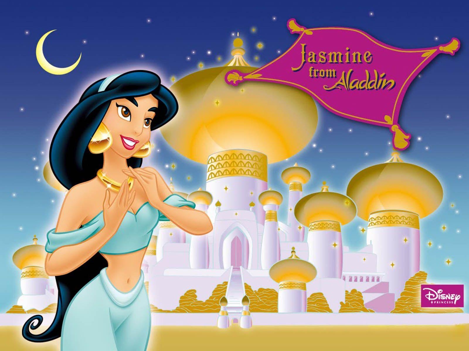 Disney, Prinzessin Jasmin, Hintergrund, Zeichentrick, Märchen, 1600x1200 HD Desktop