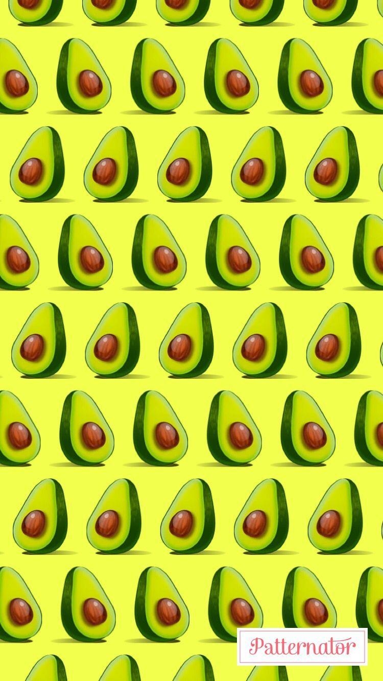 Avocado, Muster, iPhone, Hintergrund, Bunt, 750x1340 HD Handy