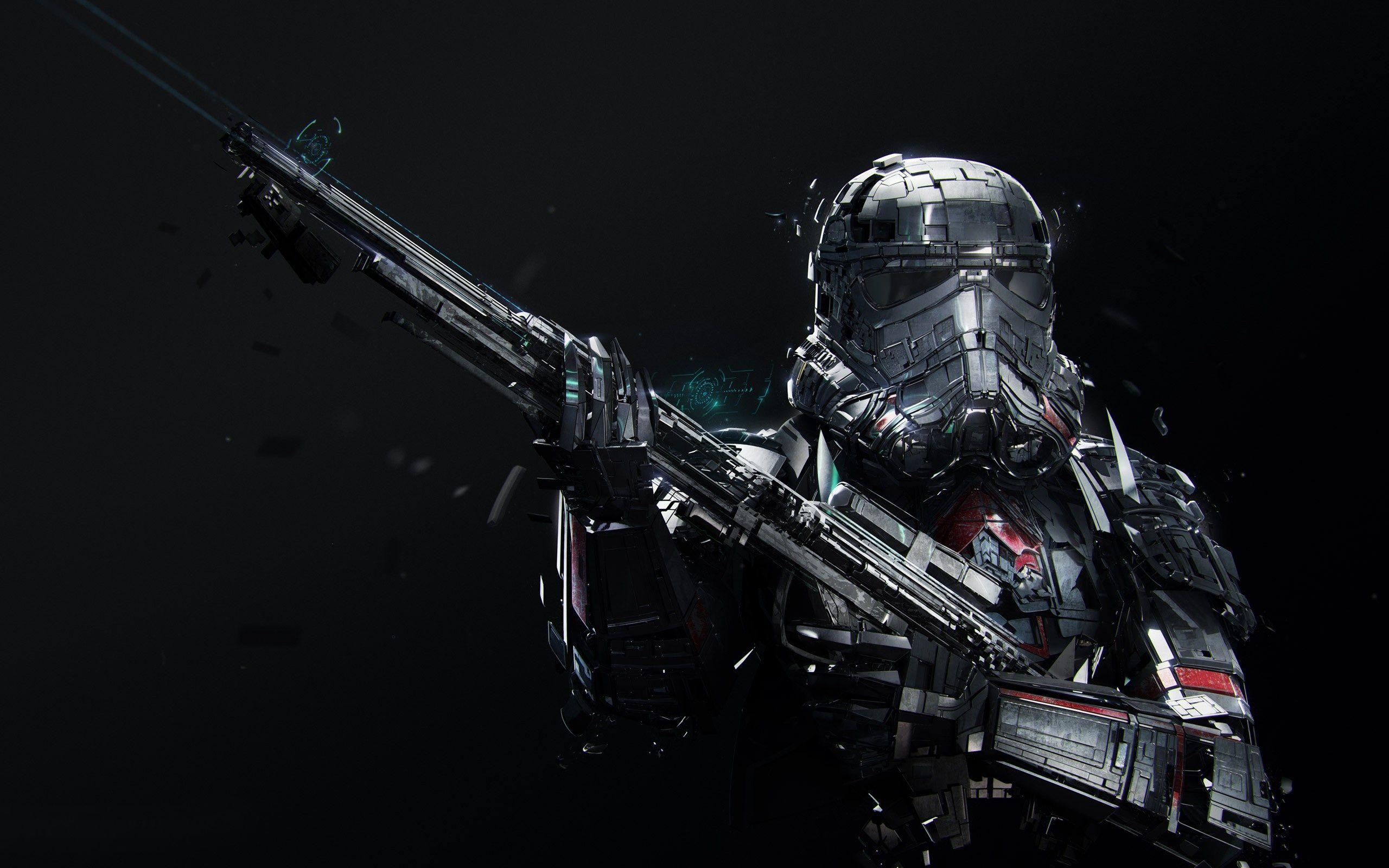 Death Trooper, Star Wars, Hintergrund, Dunkle Seite, Sturmtruppler, 2560x1600 HD Desktop