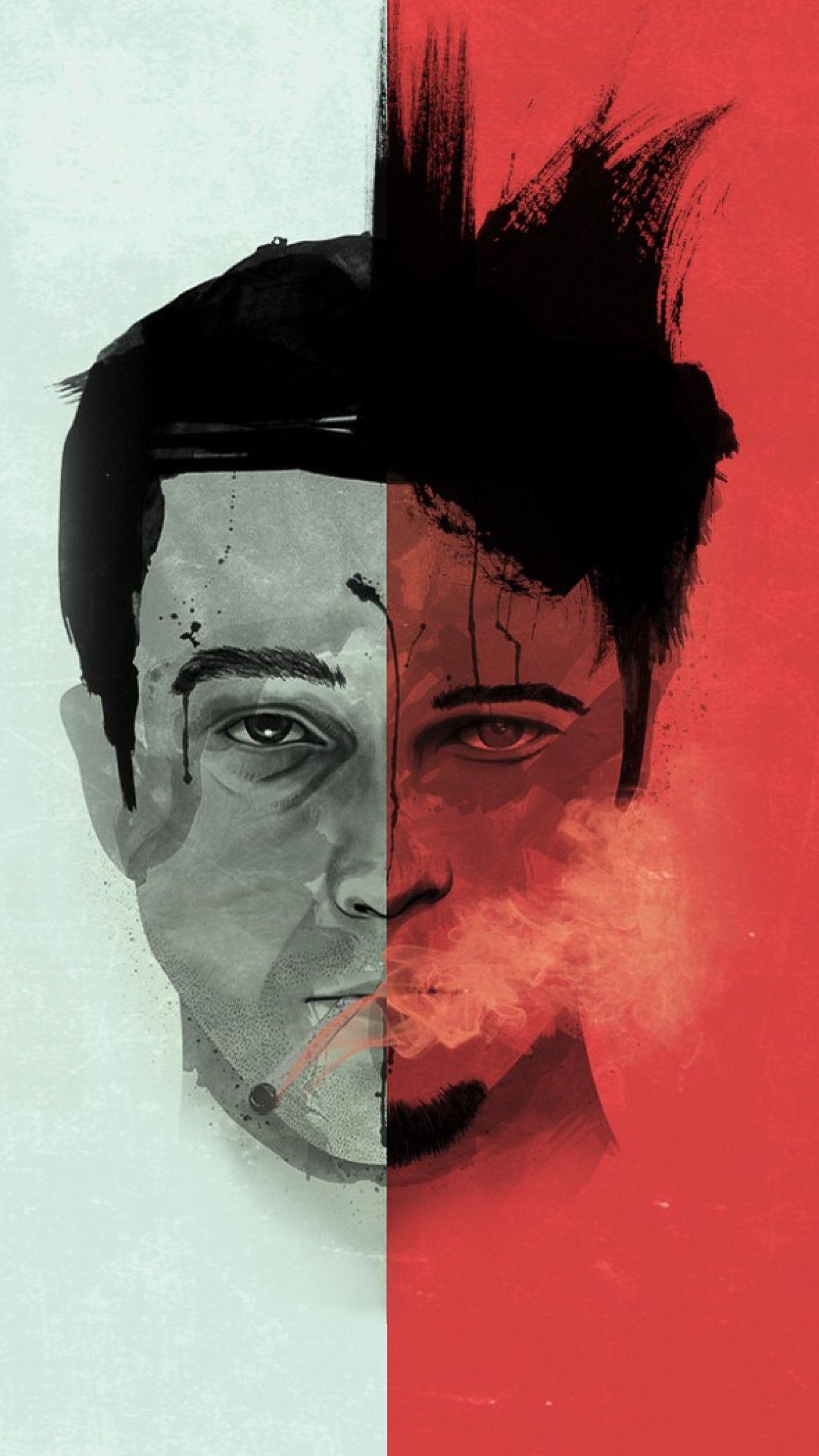 Fight Club, iPhone, Gruppe, Download, Film, 1440x2560 HD Handy