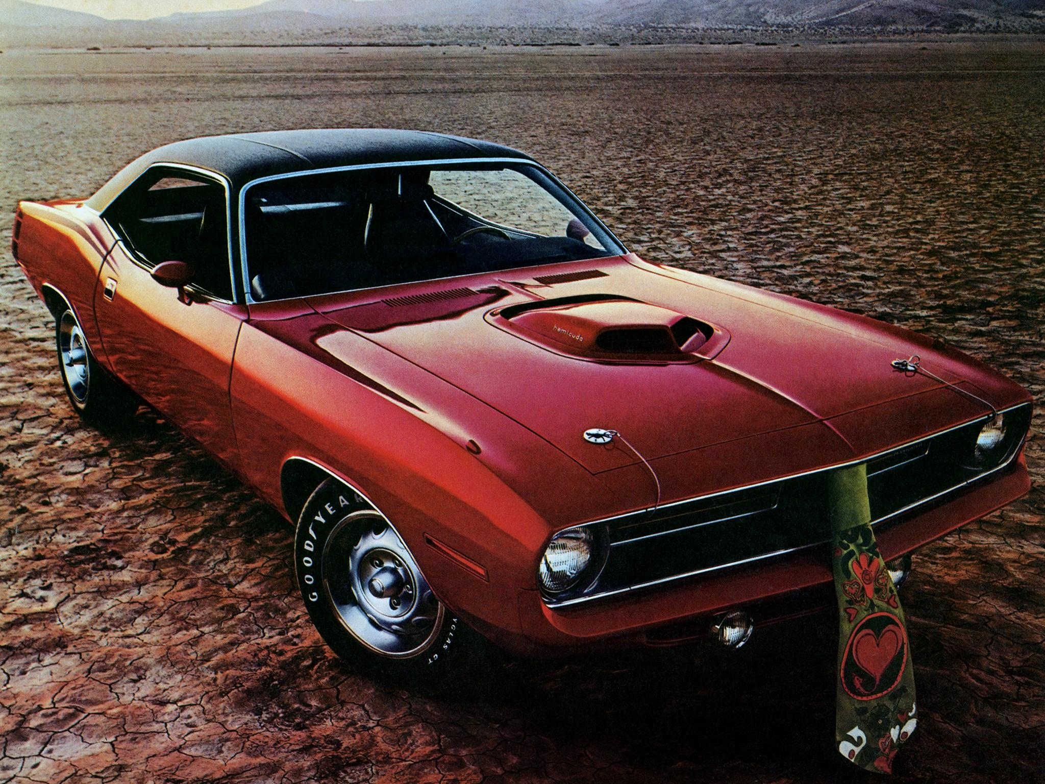 Hemi Cuda, BS Muscle, Klassiker Auto, 2050x1540 HD Desktop