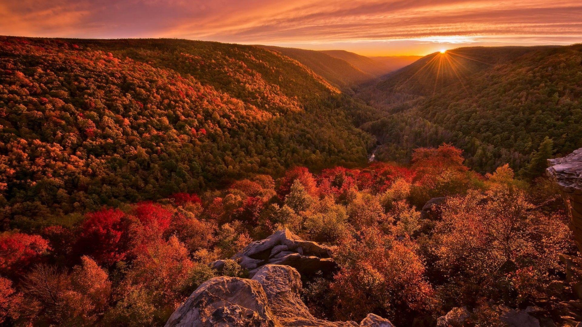 West Virginia, Reisen, Sehenswürdigkeiten, Berge, Natur, 1920x1080 Full HD Desktop