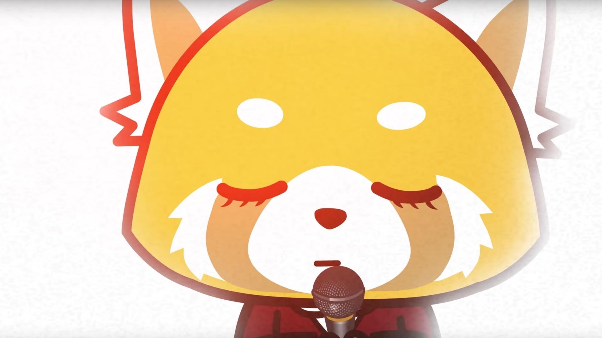 Aggretsuko Anime, zweite Staffel, Katze mit Monokel, Retsuko, Sanrio, 1930x1090 HD Desktop