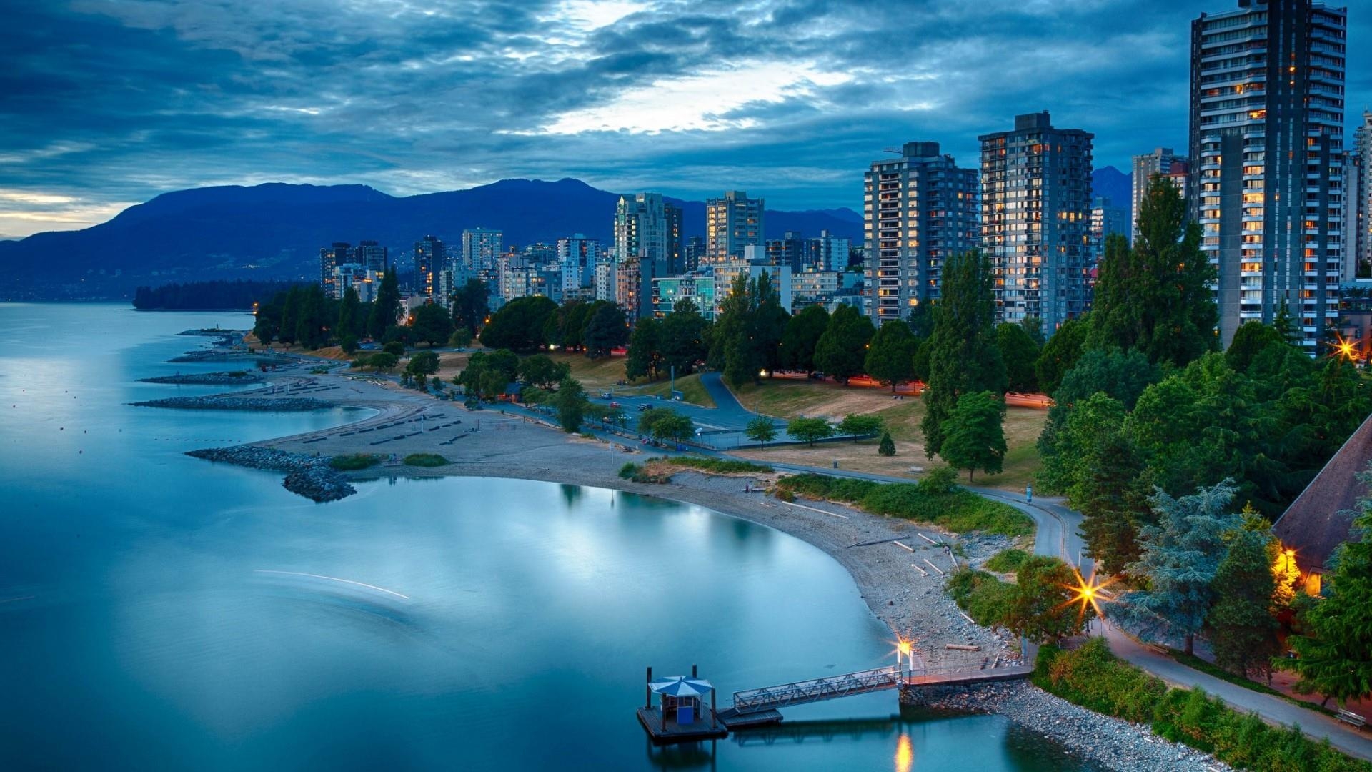 Vancouver, HD, Kanada, Reisen, Stadtbild, 1920x1080 Full HD Desktop