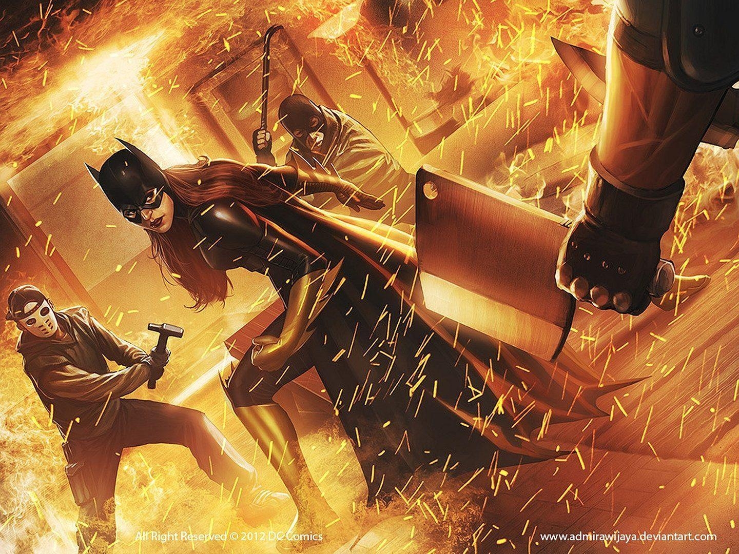 Batgirl, DC Comics, Superheldin, Bild, Kunst, 1440x1080 HD Desktop