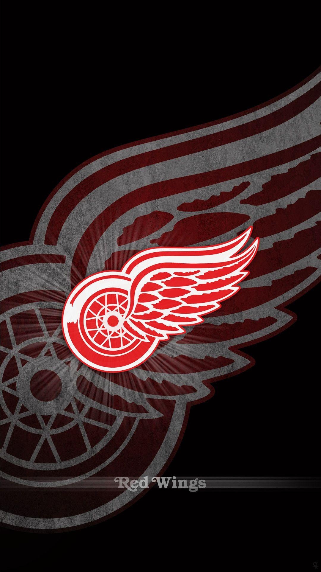 Red Wings, Sport, Logo, Eishockey, Mannschaft, 1080x1920 Full HD Handy