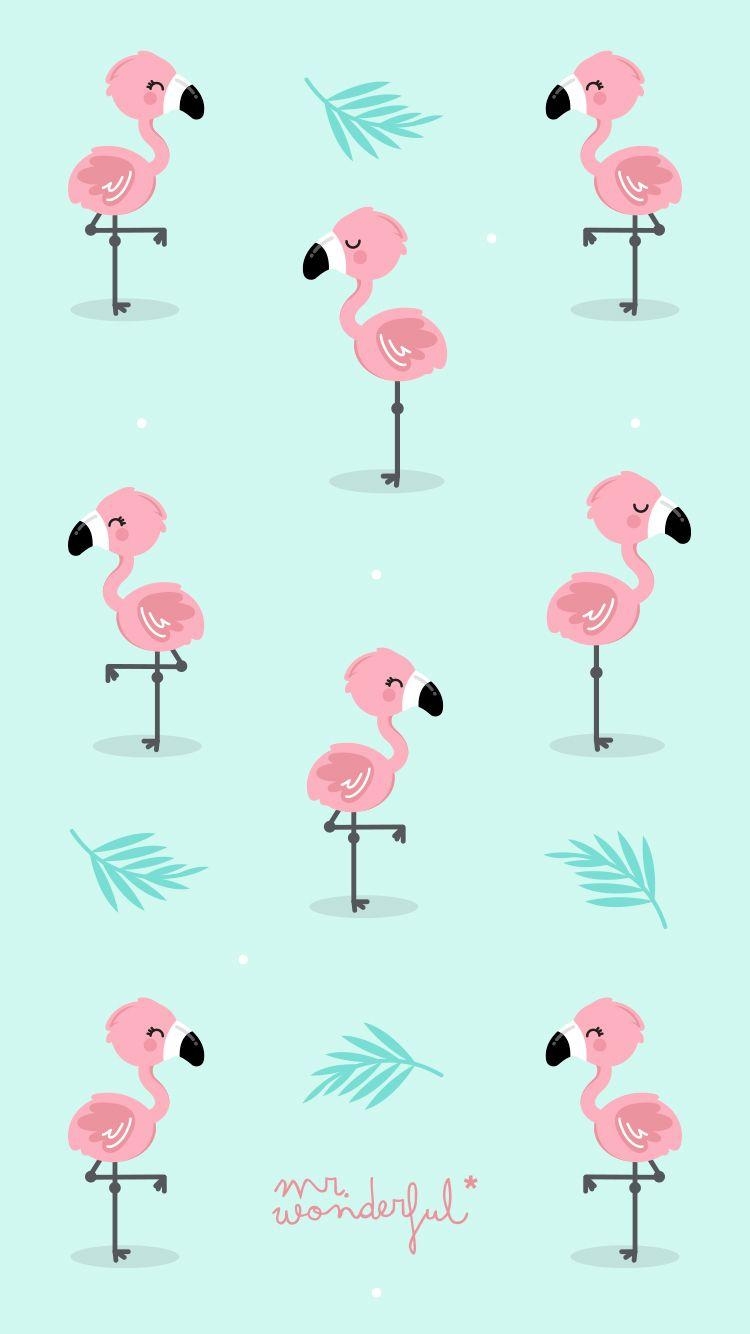 Flamingo, Tiere, iPhone, niedlich, rosa, 750x1340 HD Handy