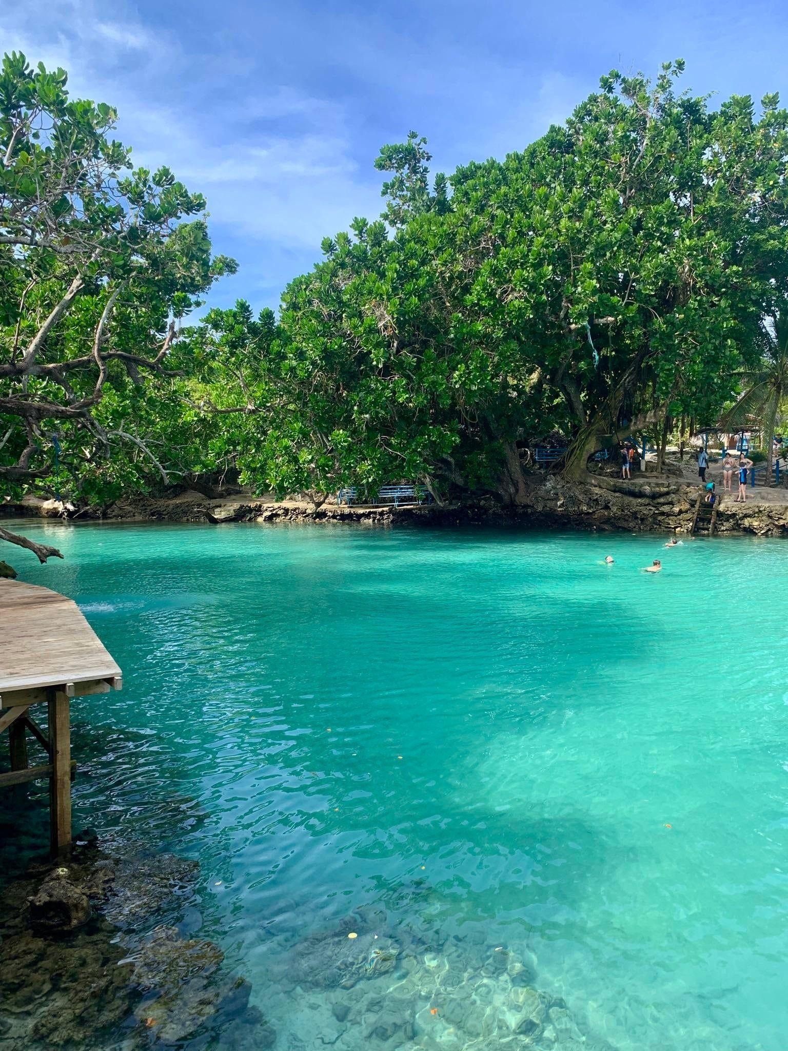 Blaue Lagune, Vanuatu, atemberaubend, Handy, Hintergrund, 1540x2050 HD Handy