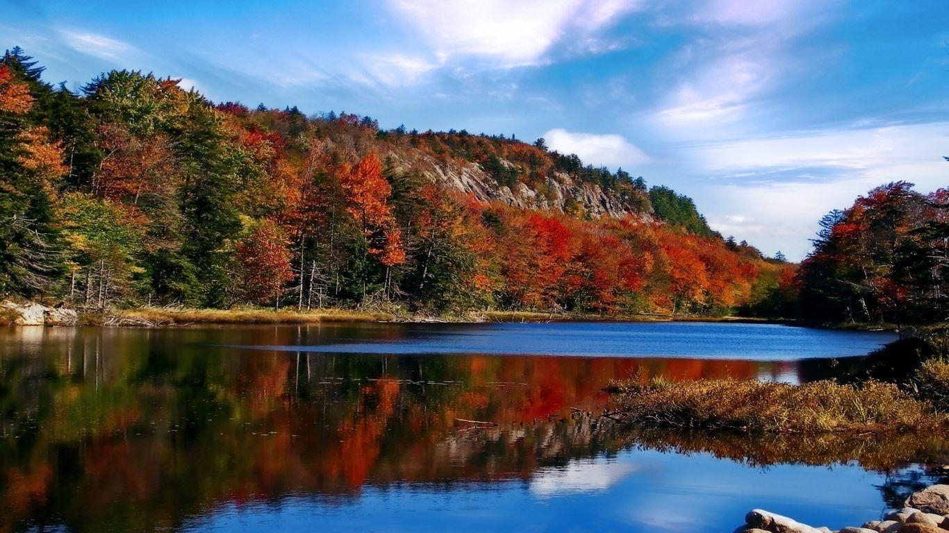 Vermont, Landschaft, Panorama, Bild, Breitbild, 1370x770 HD Desktop