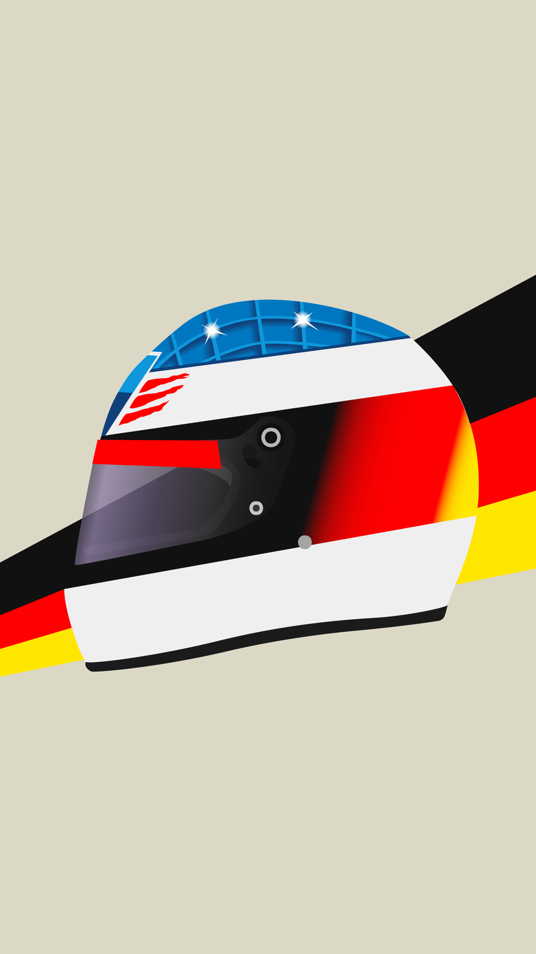 Michael Schumacher, Helm, Design, 1994, Extra, 1080x1920 Full HD Handy