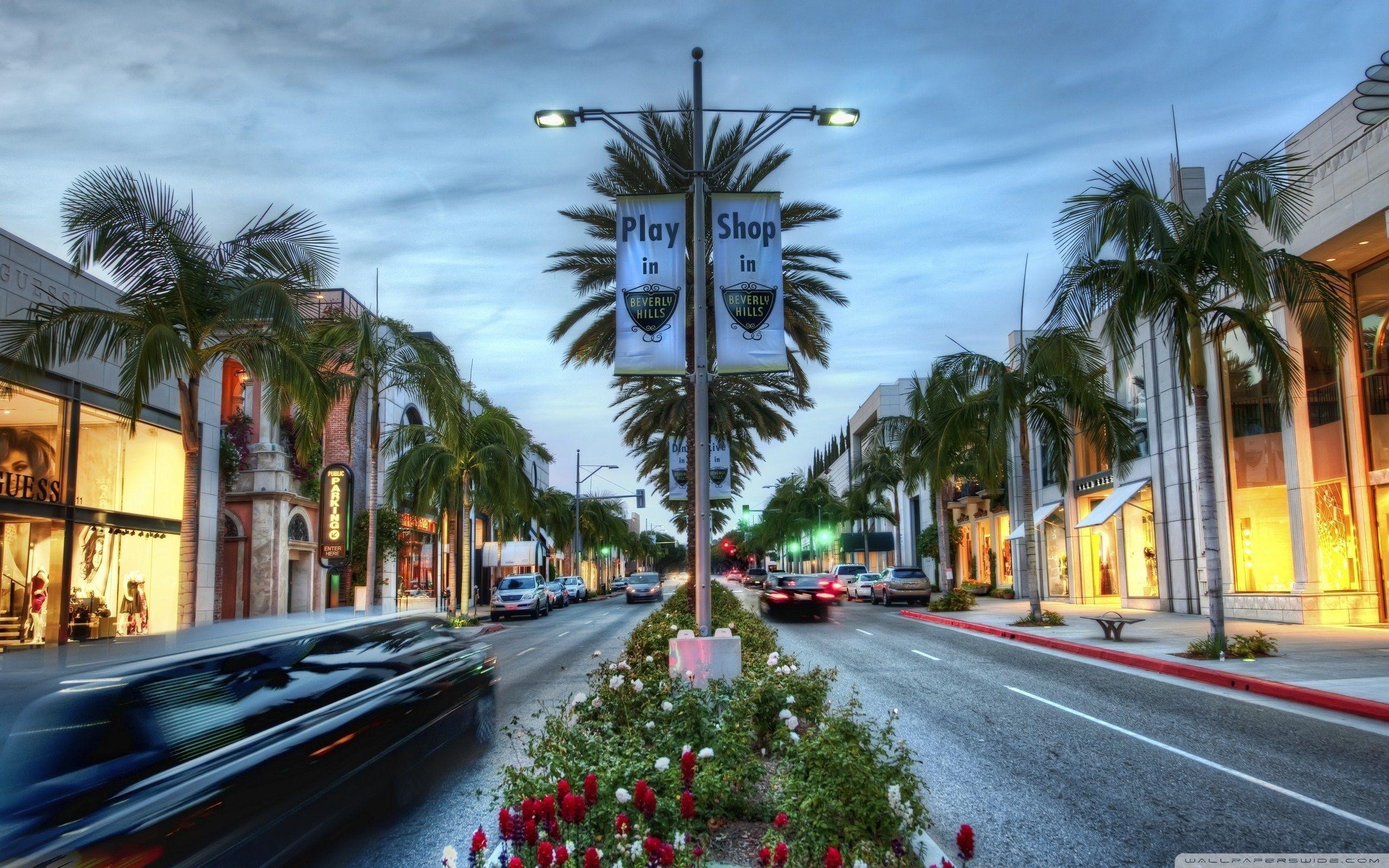 Beverly Hills, Reisen, Hintergrund, Kalifornien, LA, 2560x1600 HD Desktop