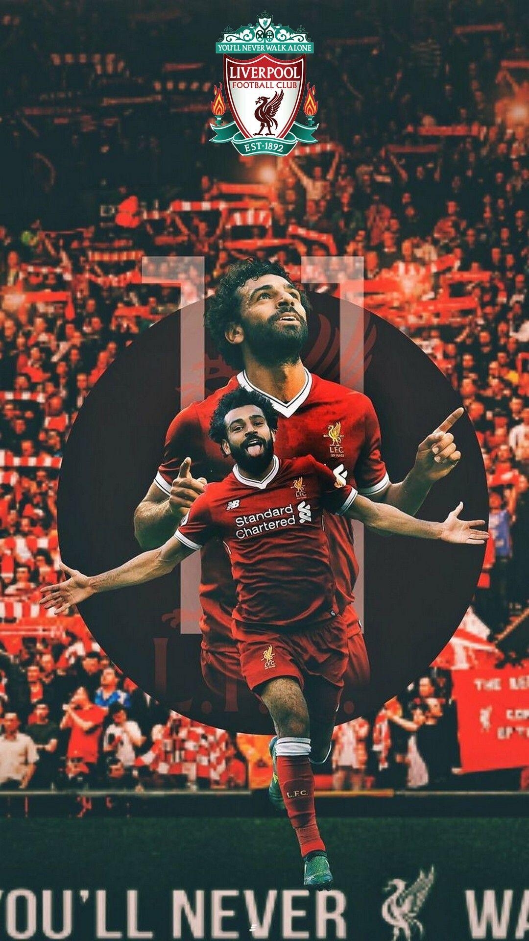 Mohamed Salah, Liverpool, Android, Fußball, Bild, 1080x1920 Full HD Handy