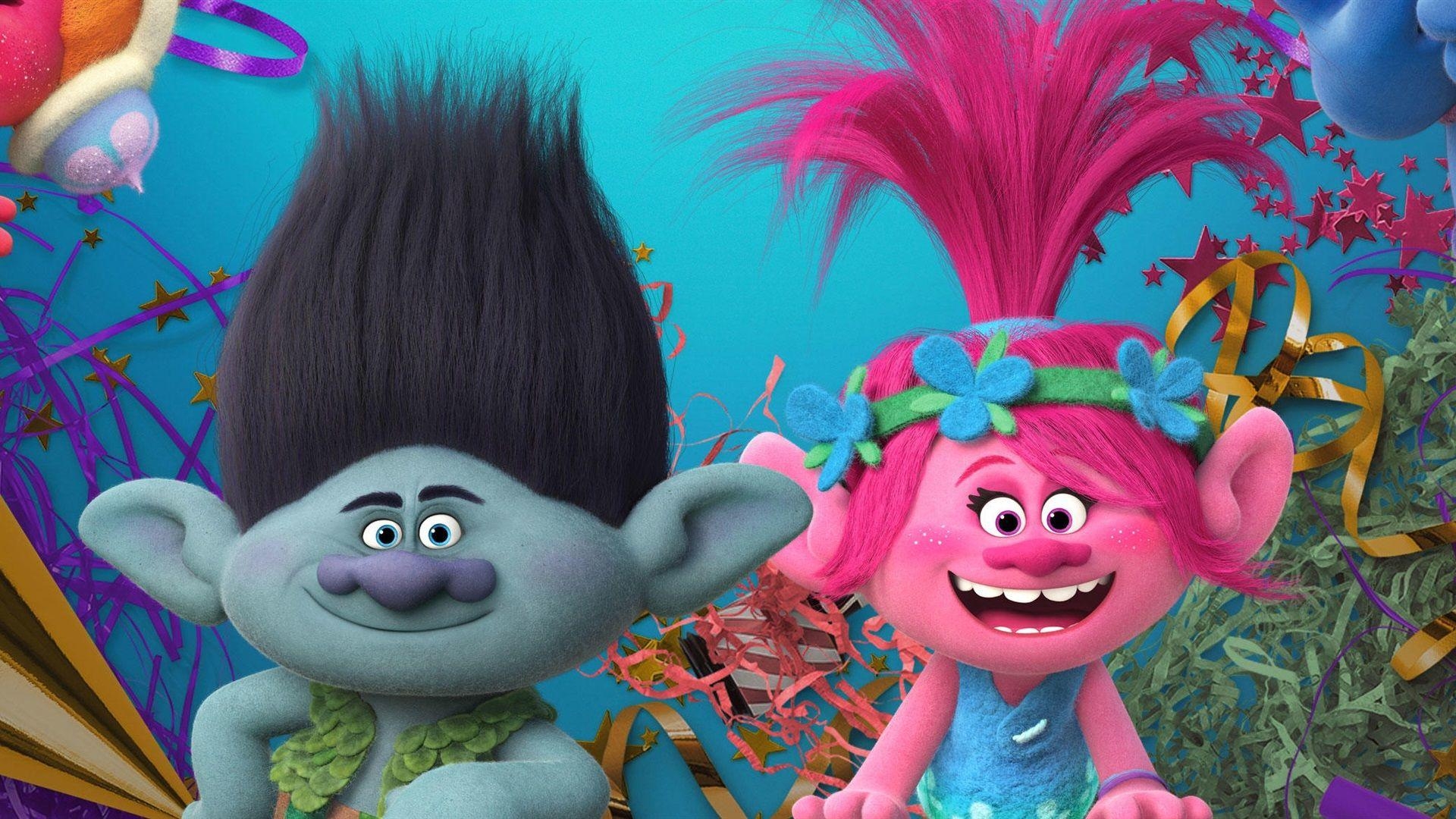 DreamWorks, Trolls, Film, Full HD, 2K, 1920x1080 Full HD Desktop