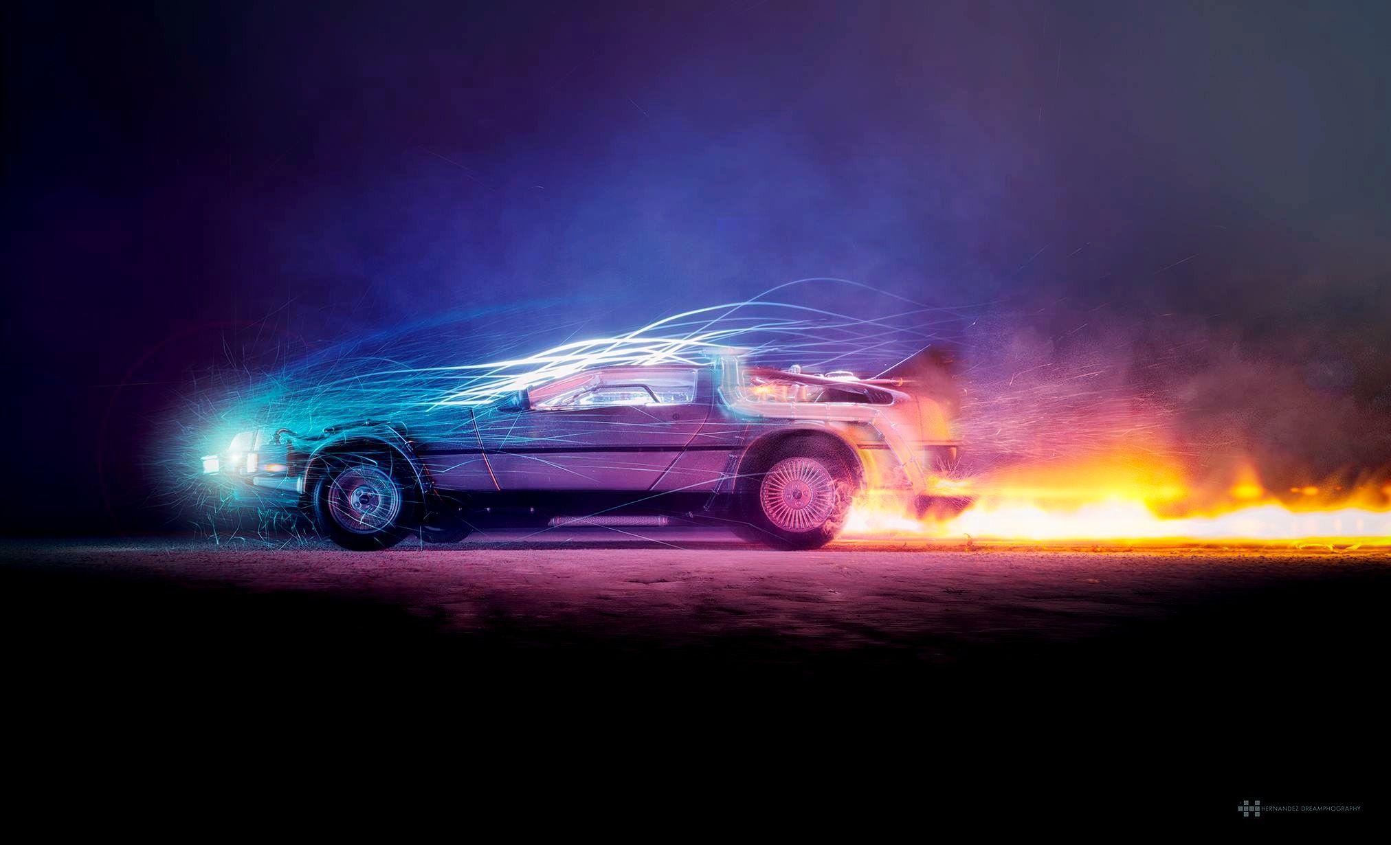 Film, Zeitreise, DeLorean, 1985, Marty McFly, 2030x1230 HD Desktop