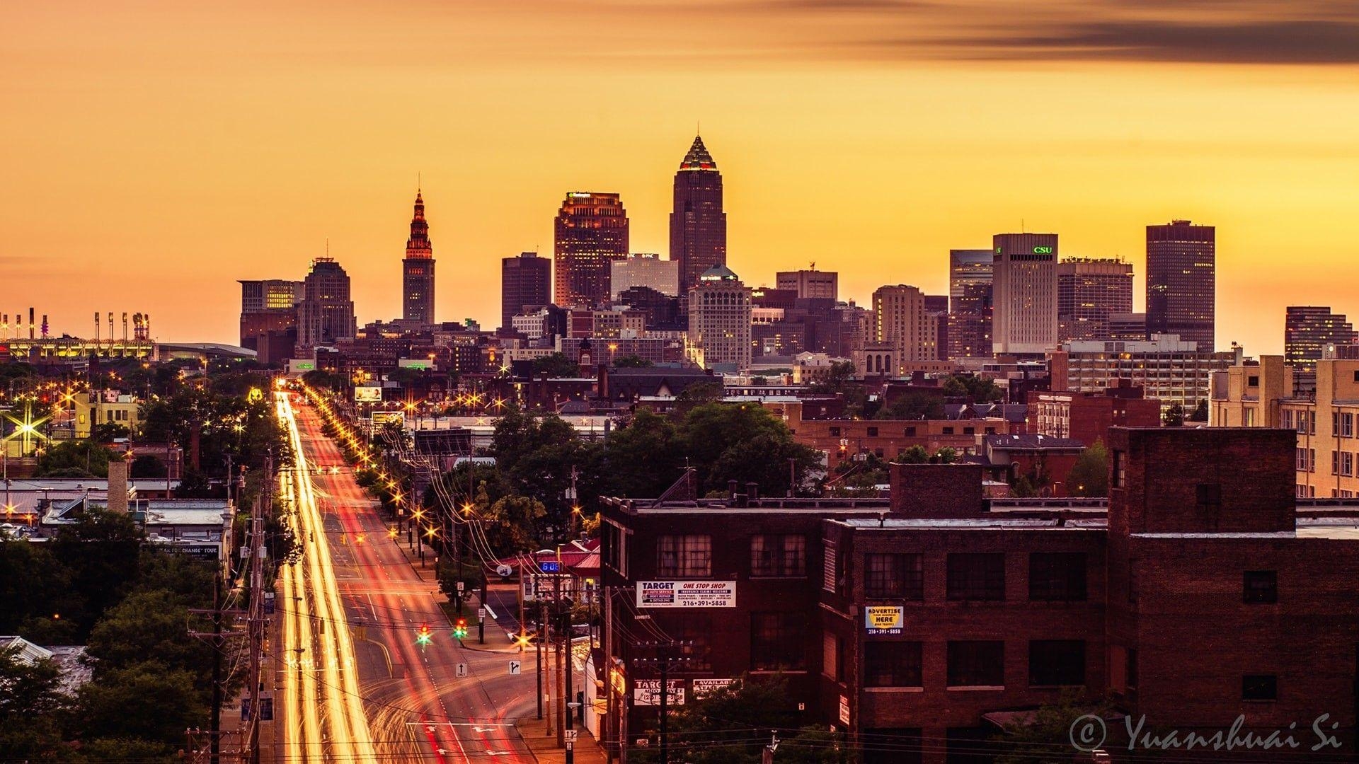 Cleveland, Ohio, HD, Reisen, Stadtansicht, 1920x1080 Full HD Desktop