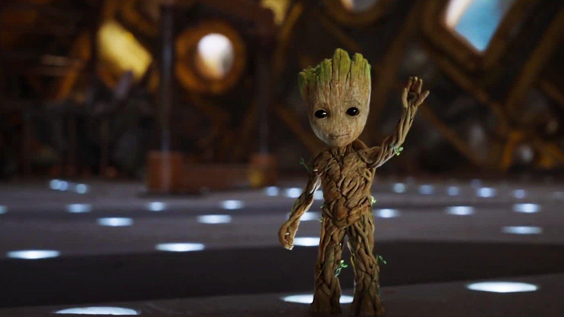 Baby Groot, HD, Guardians of the Galaxy, Marvel, Hintergrund, 1920x1080 Full HD Desktop