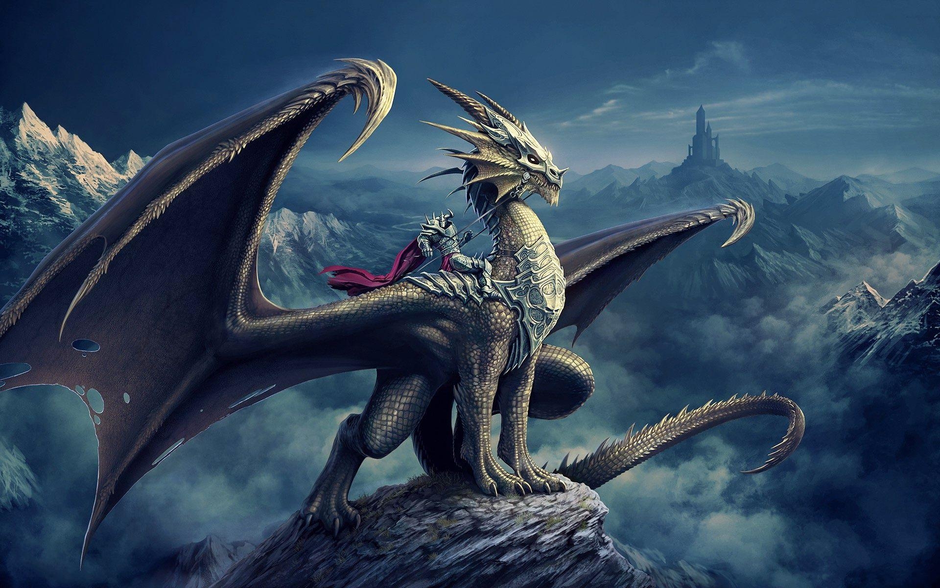 Drache, beeindruckend, Wallpaper, Fantasy, Kunst, 1920x1200 HD Desktop